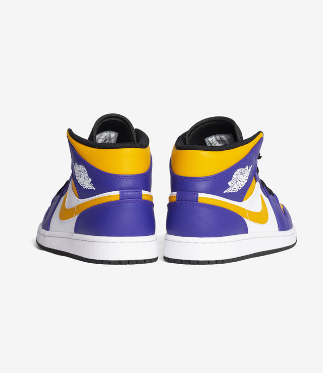 Shop Air Jordan Mid Lakers Dark Concord Taxi At Itk Online Store