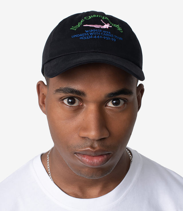 Shop Carne Bollente Nude Championship Cap Black At Itk Online Store