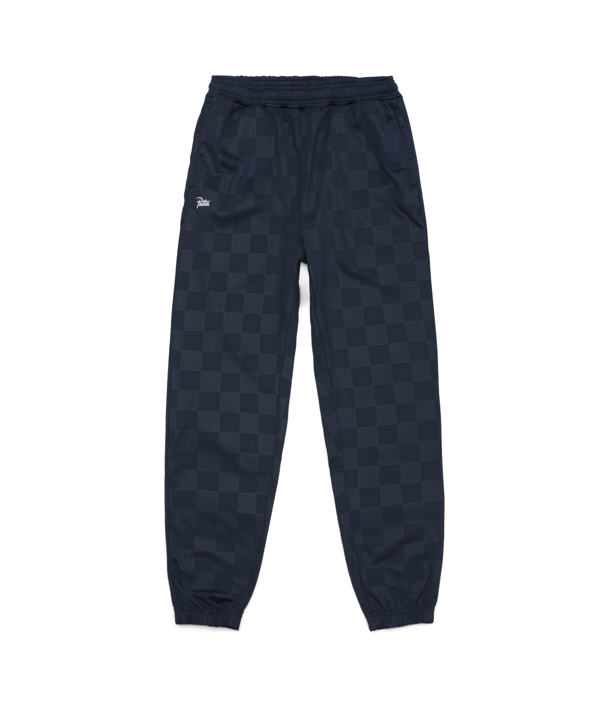 patta checkered warm up jogger