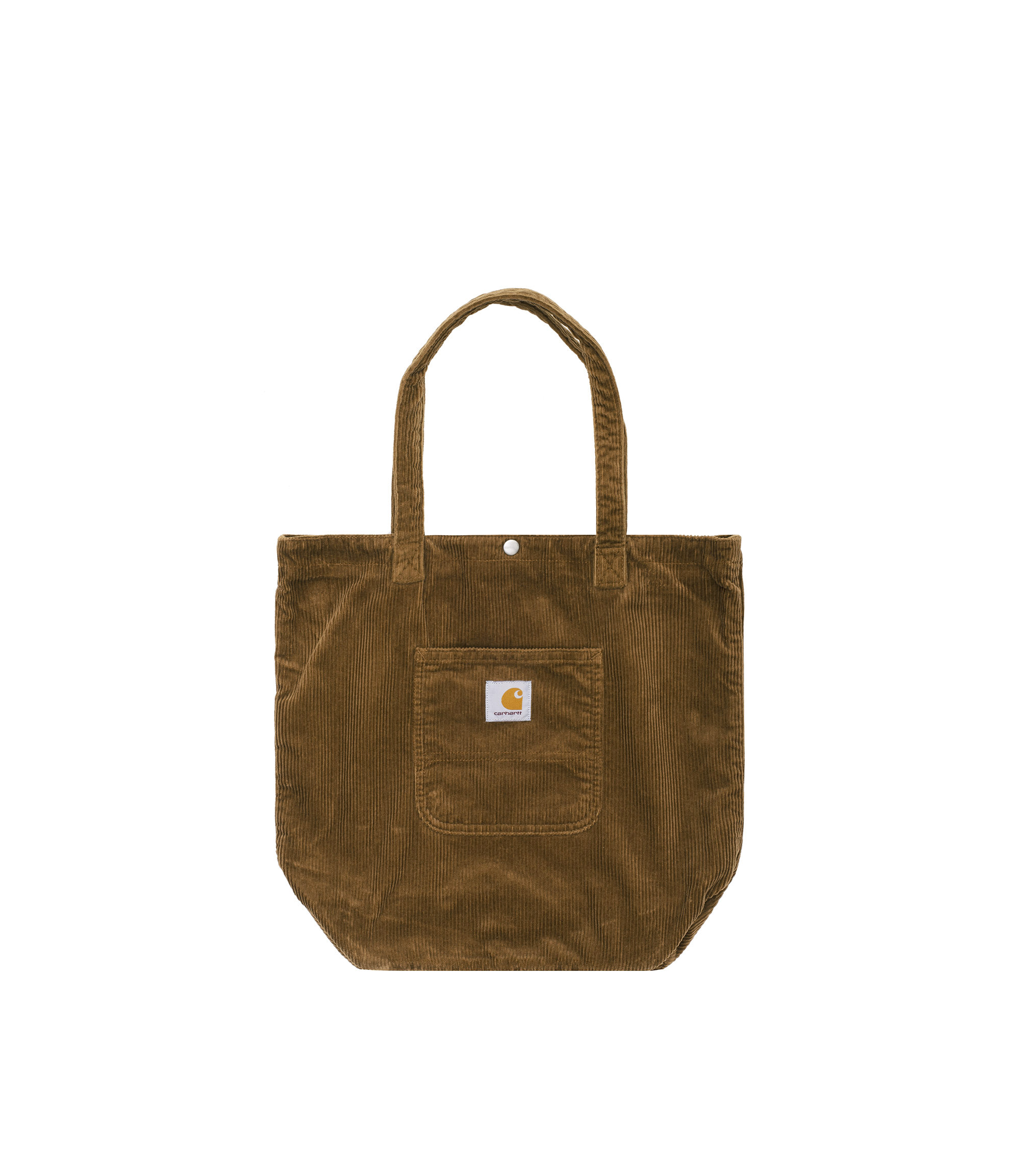 Shop Carhartt WIP Simple Tote Bag Cord Hamilton Brown Rinsed at ITK ...