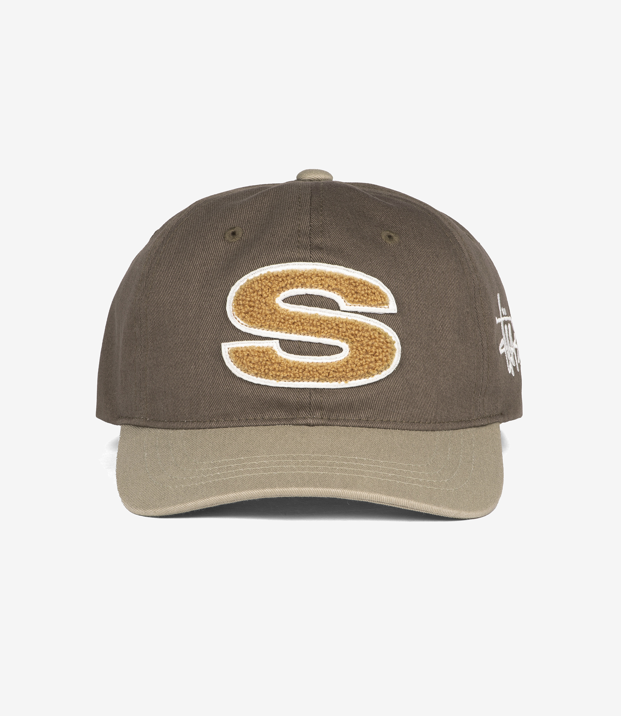 Shop Stussy Chenille S Low Pro Cap Brown at itk online store