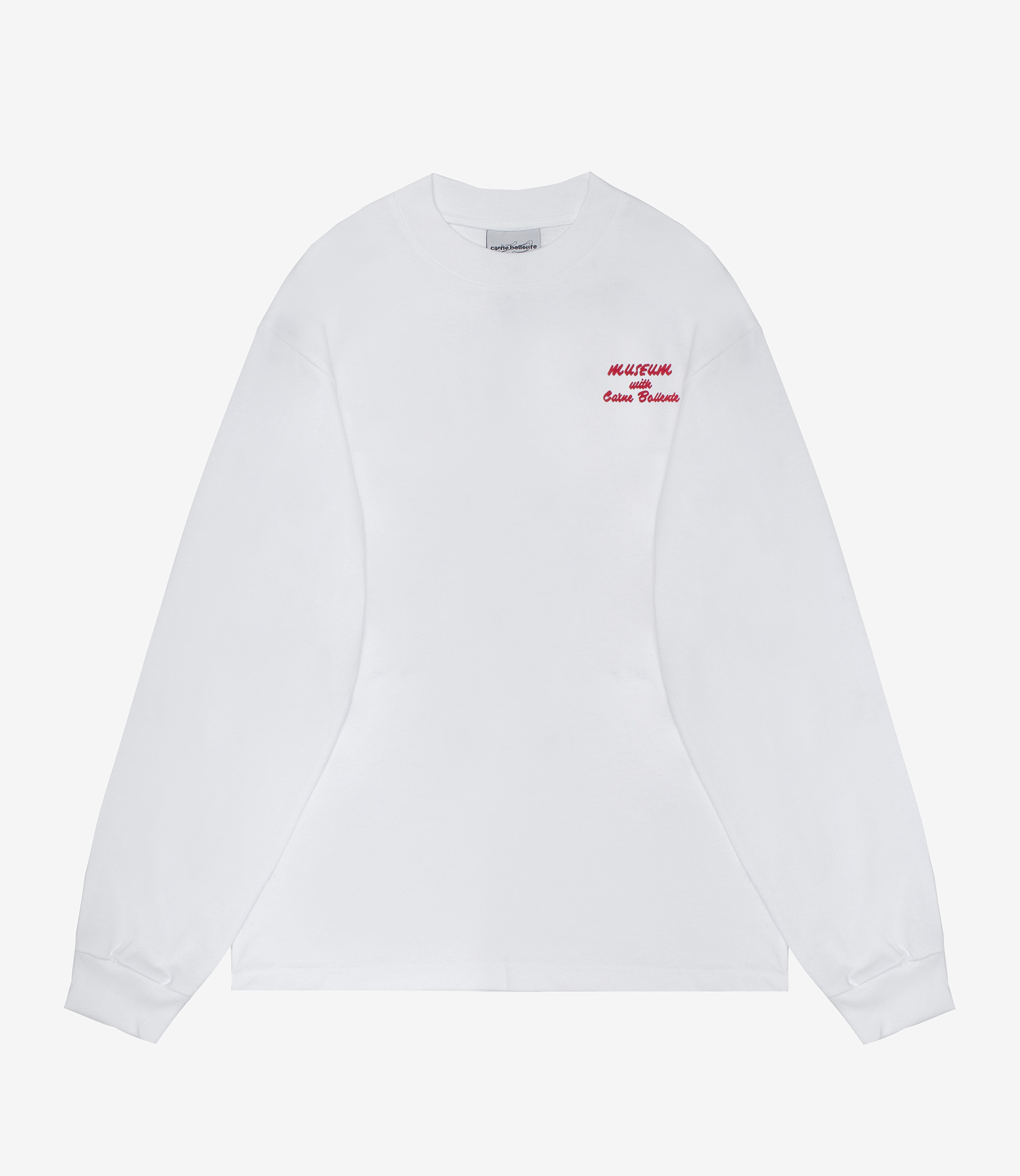 Shop Carne Bollente Sexcavation LS Tee White at itk online store