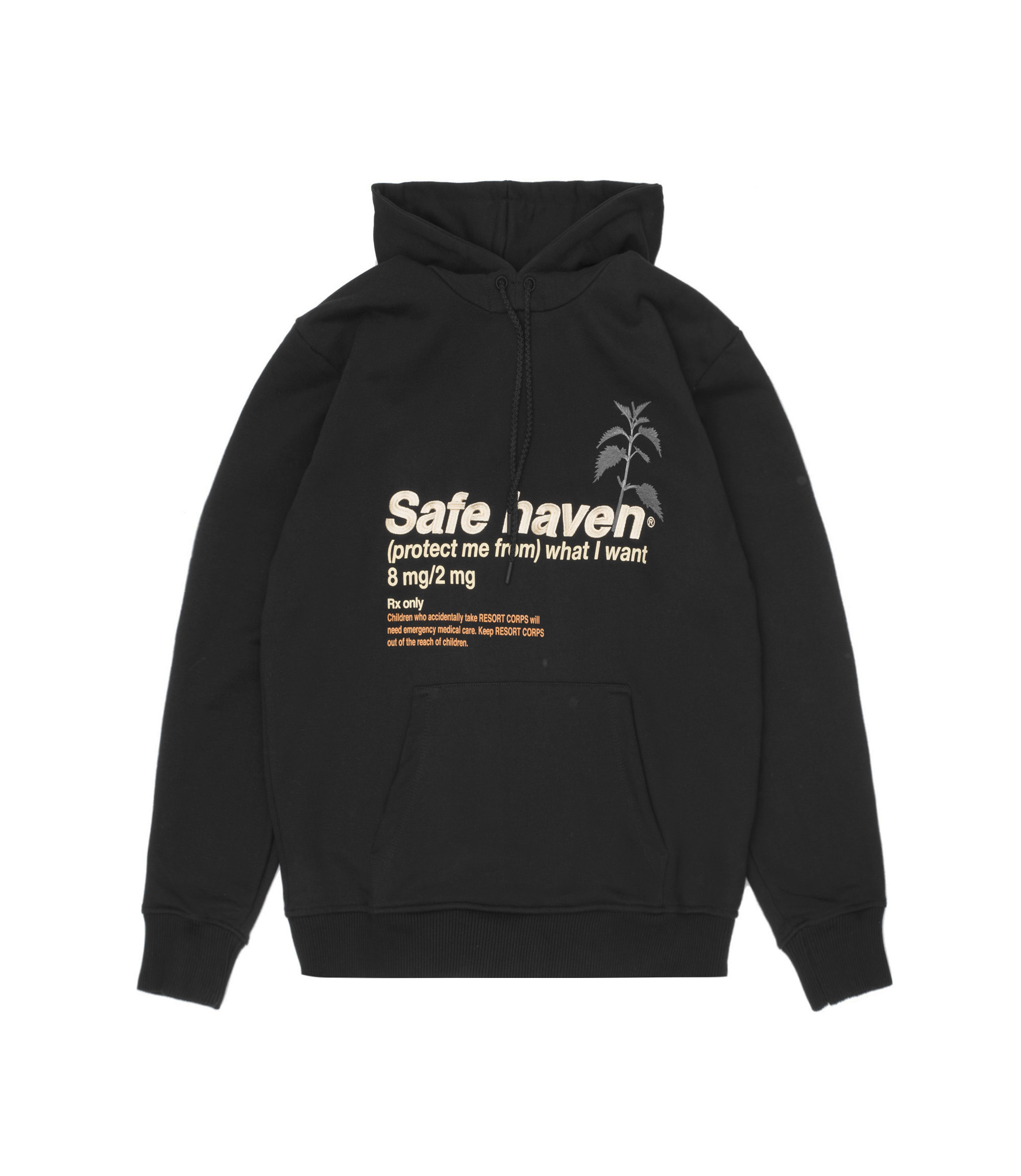 Shop Resort Corps Safe Heaven Hoodie Black at itk online store