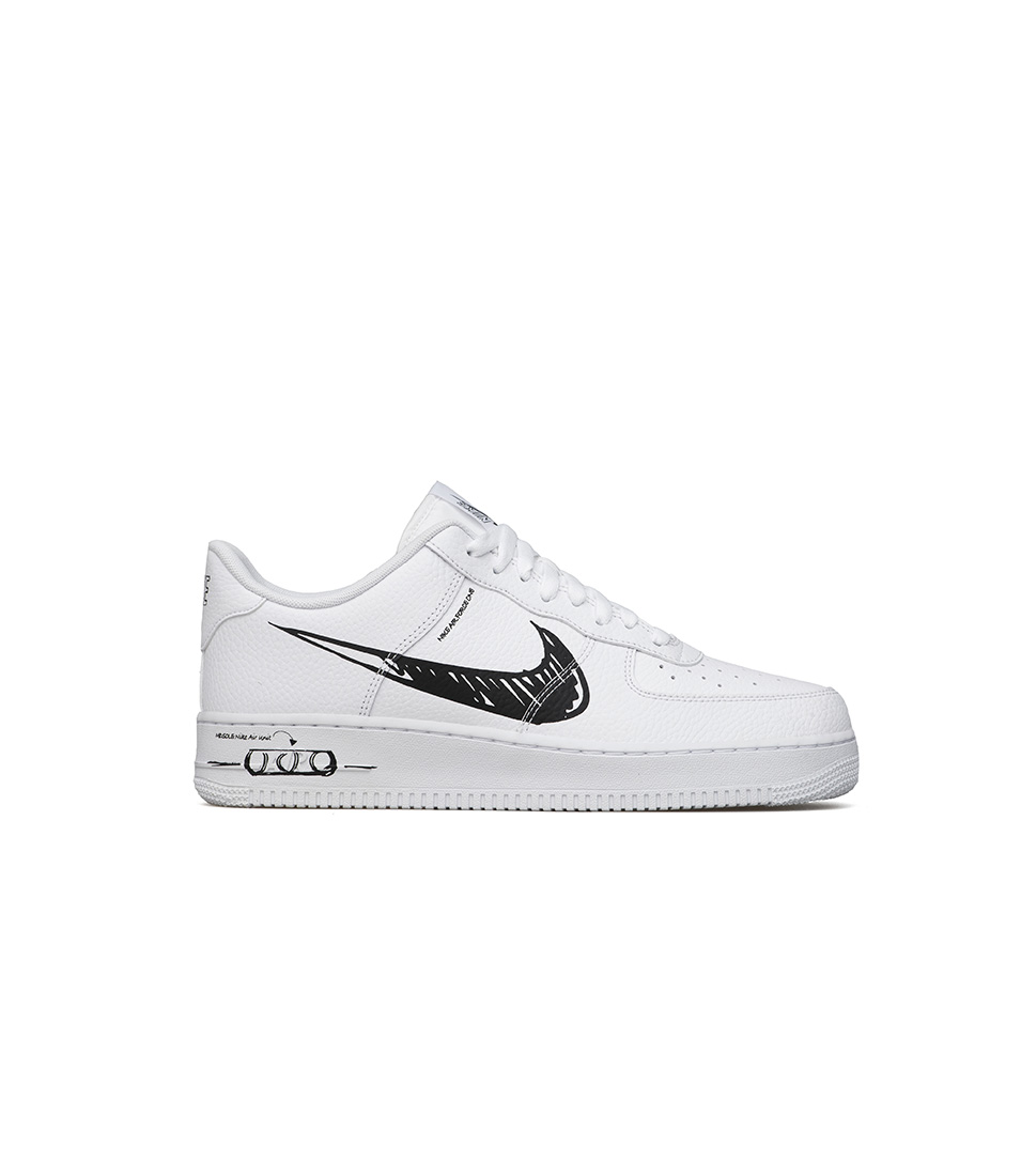 Shop Nike Air Force 1 LV8 Utility Sketch White/Black at itk online store