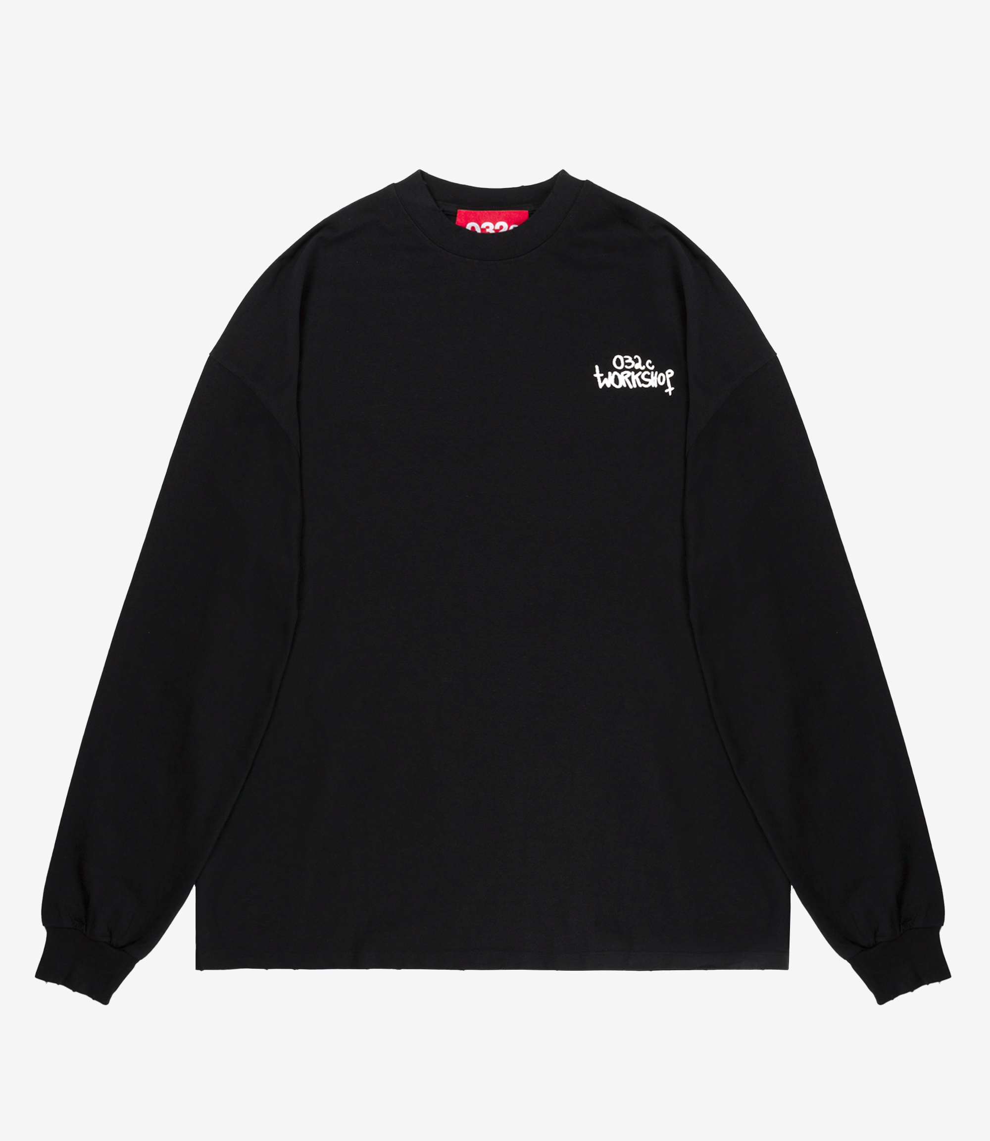 【032C】SEOUL OVERSIZED LONGSLEEVE WASHED BLACK 27f81e72a8dd587ee9e74664c3806a