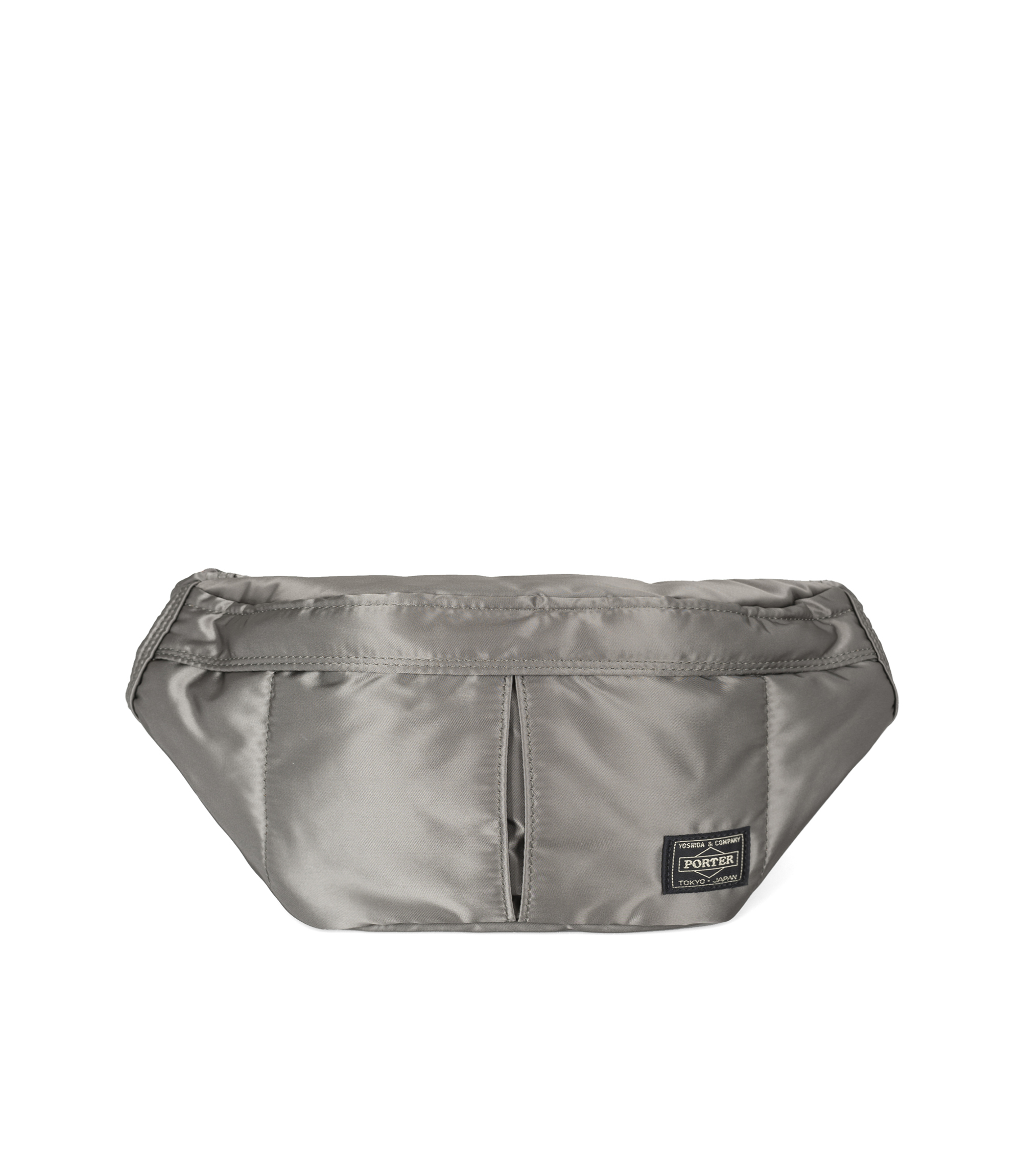 Shop Porter-Yoshida & Co Tanker Waist Bag S Silver Grey at itk