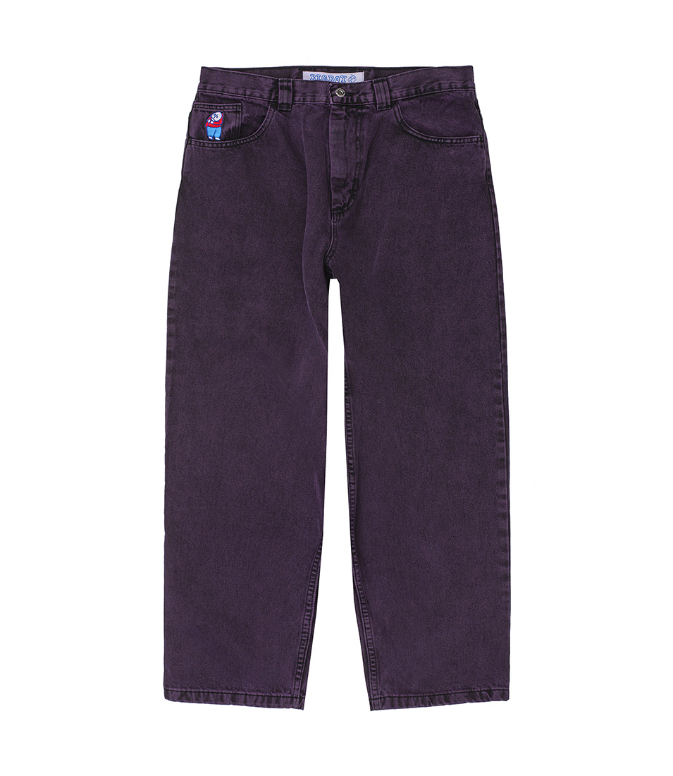 POLAR skate bigboy jeans purple black M国内正規品です
