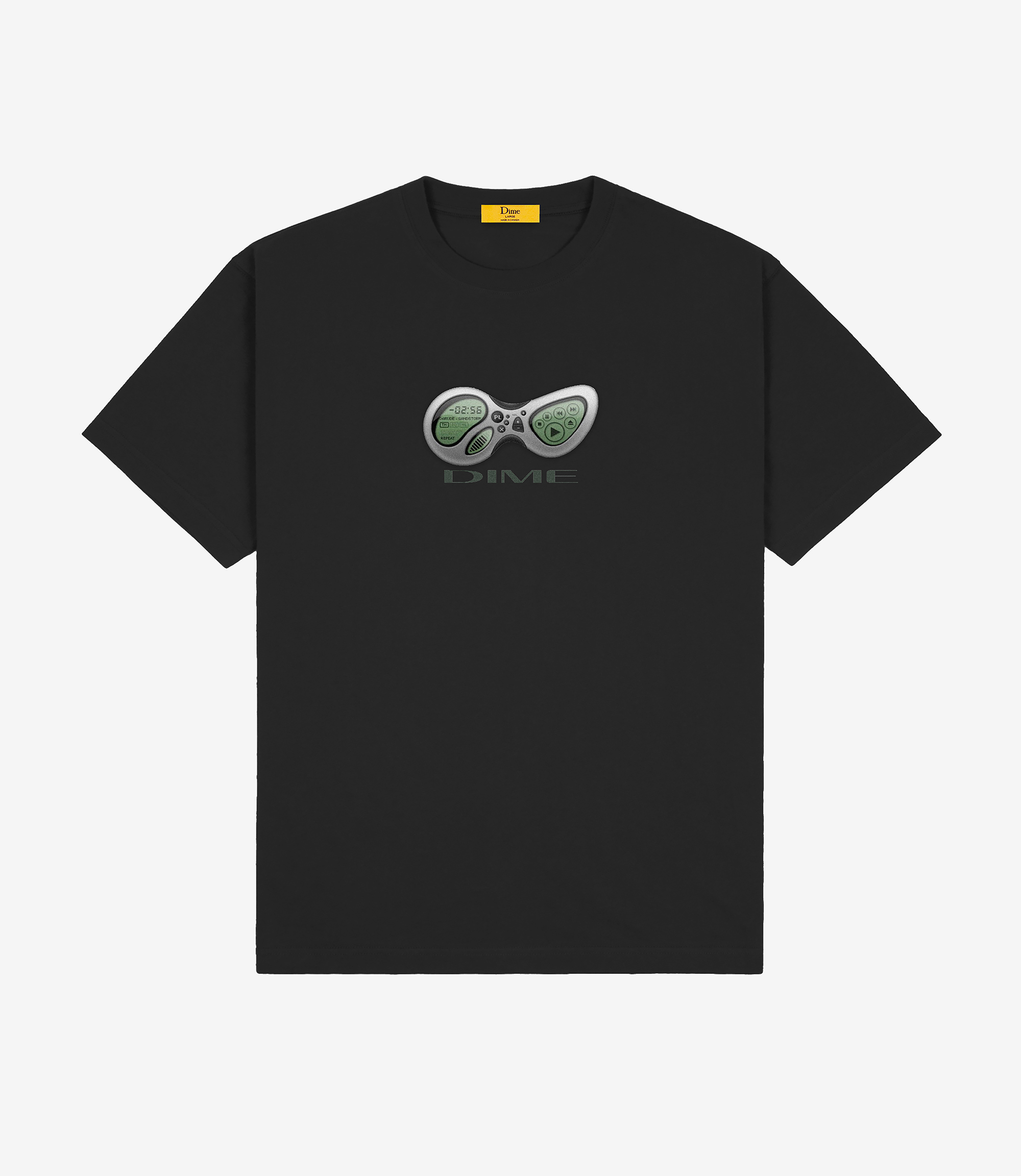 【DIME】 WINAMP T-SHIRT / Black Dime Black Winamp T-Shirt Dime