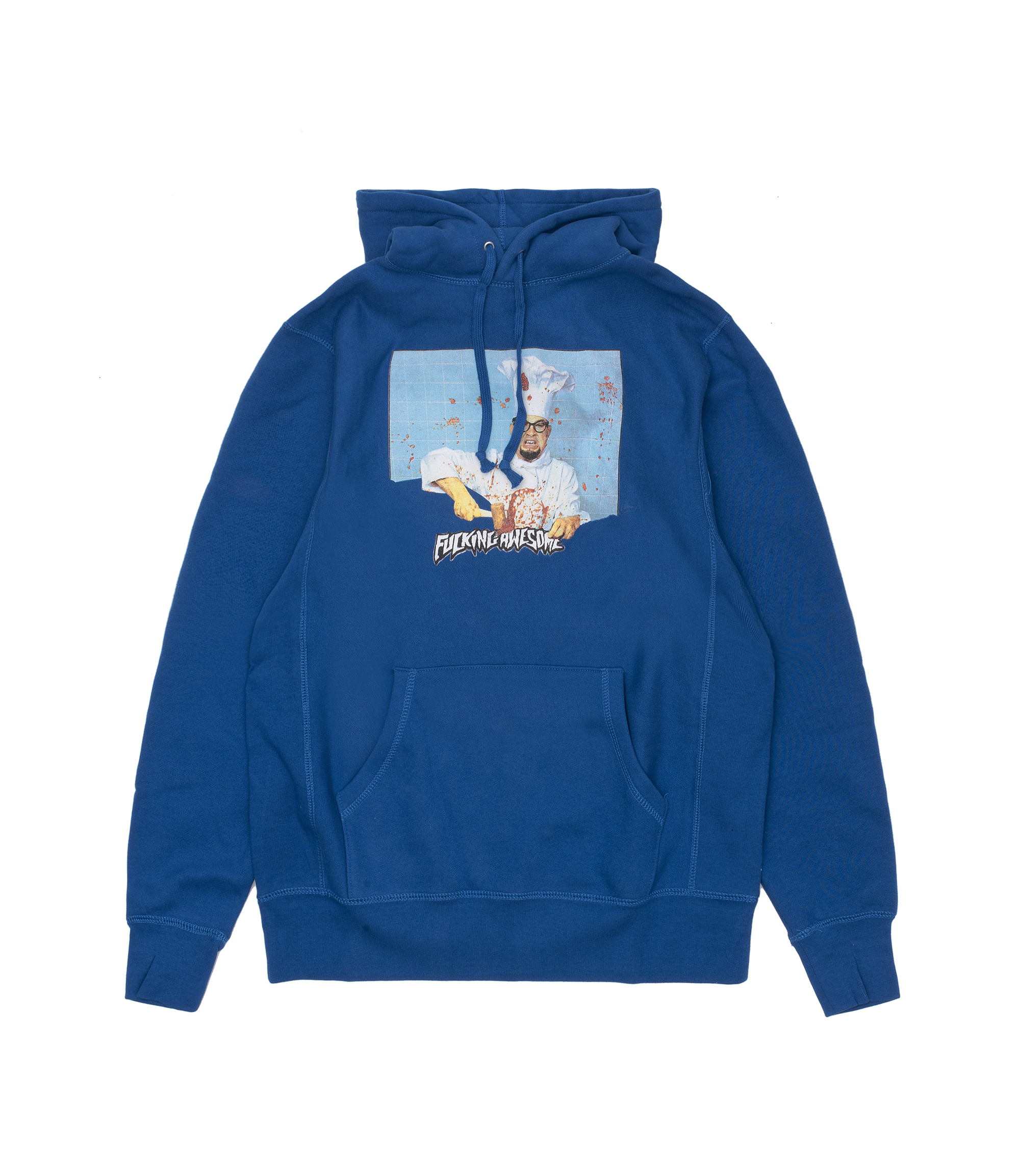 Shop Fucking Awesome Bash Hoodie Royal at itk online store