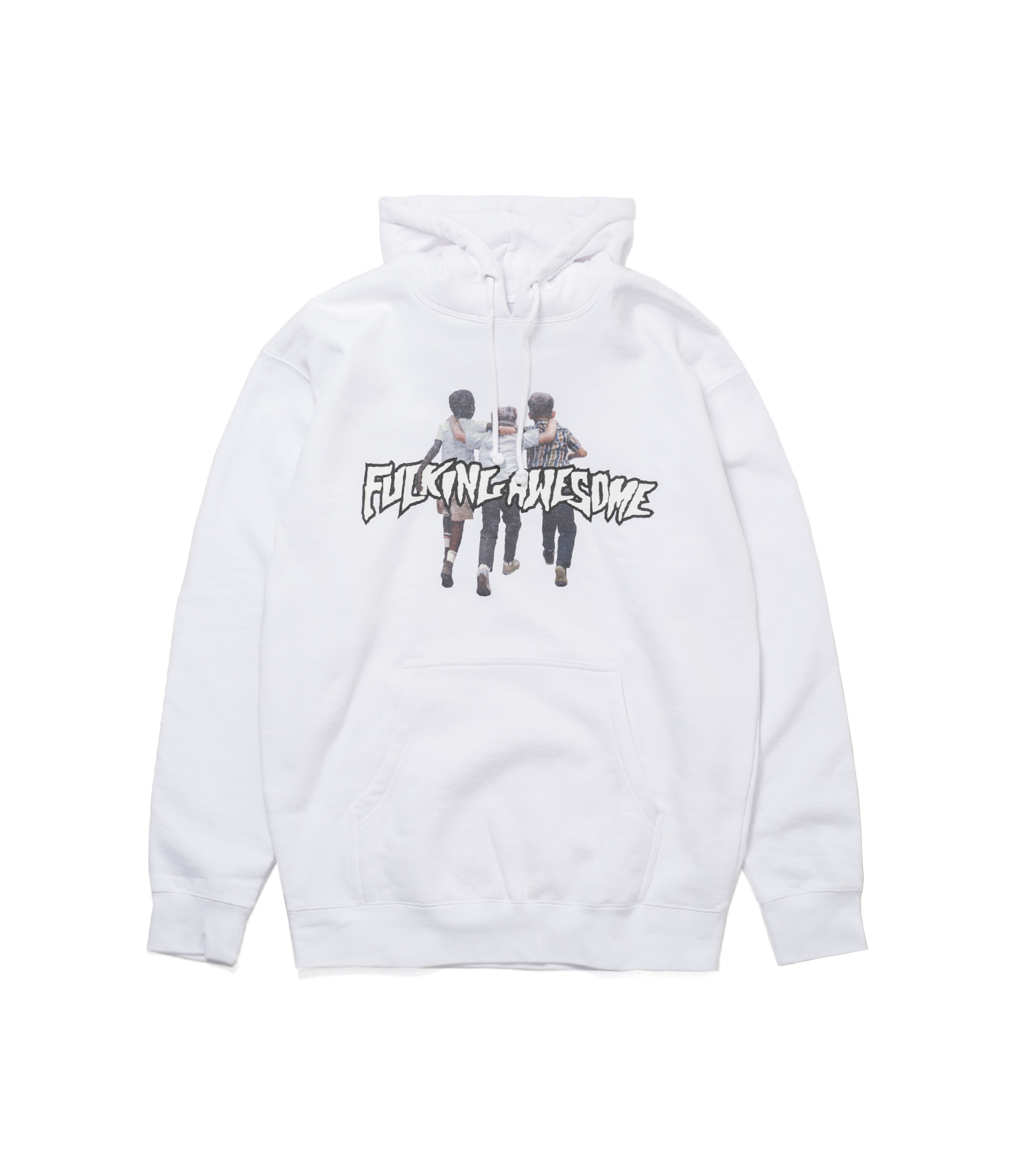 Shop Fucking Awesome Friends Hood White at itk online store