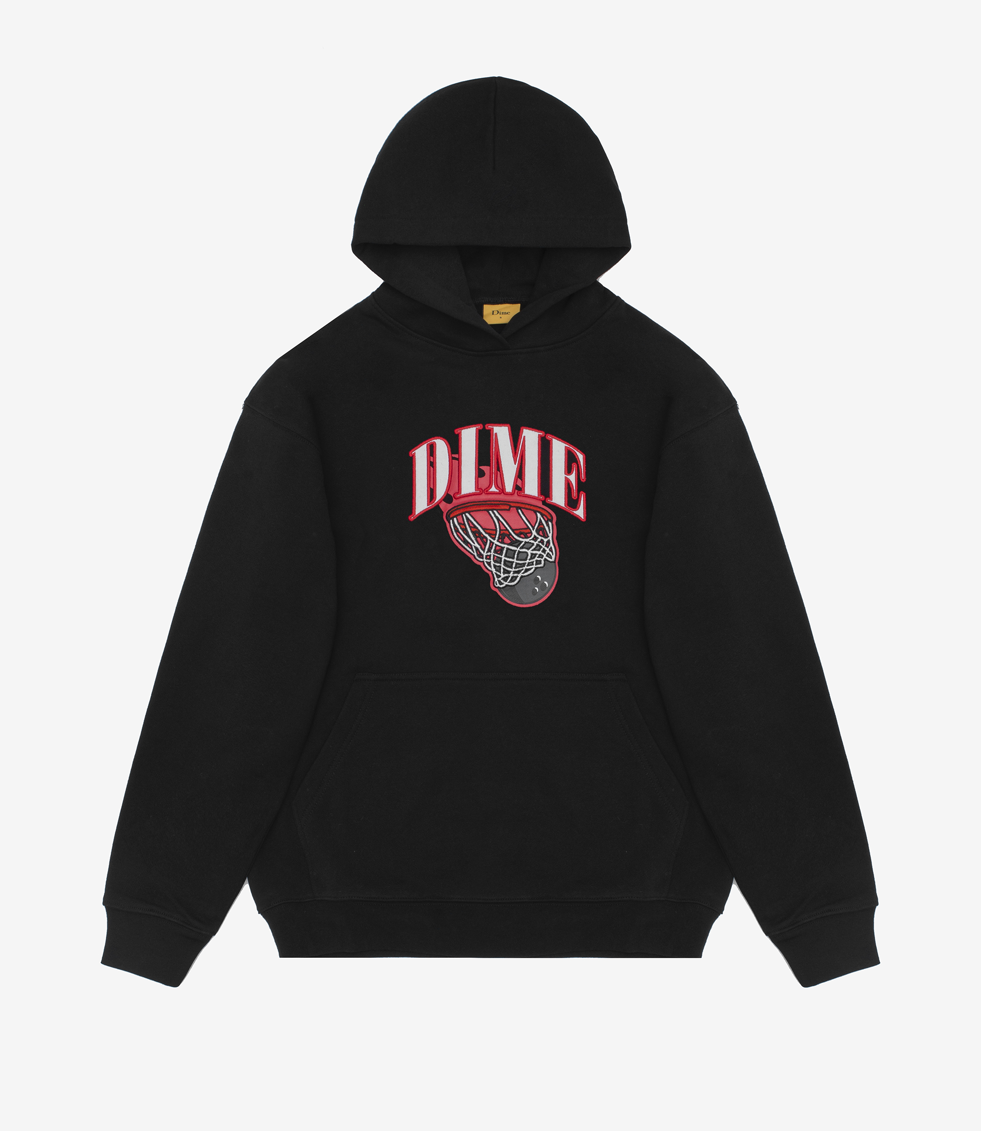 Shop Dime Basketbowl Patch Hoodie Black at itk online store