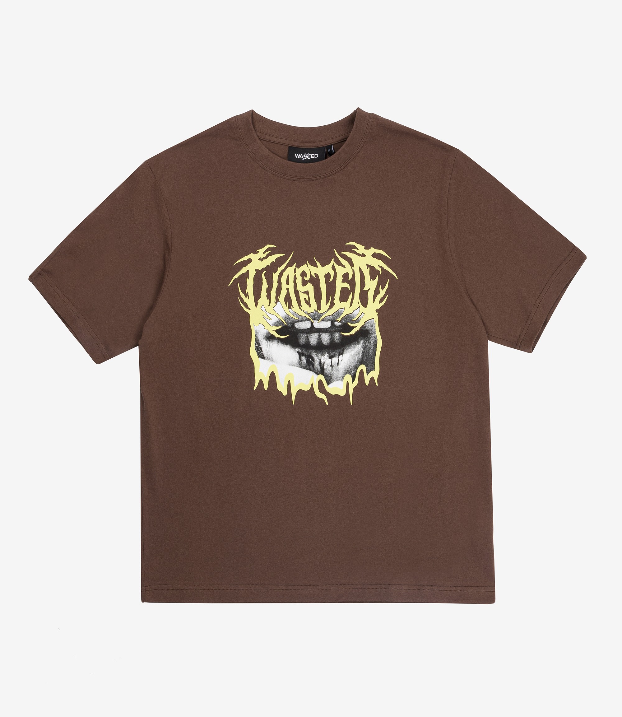 Shop Wasted Paris T-shirt Roll Slate Brown at itk online store