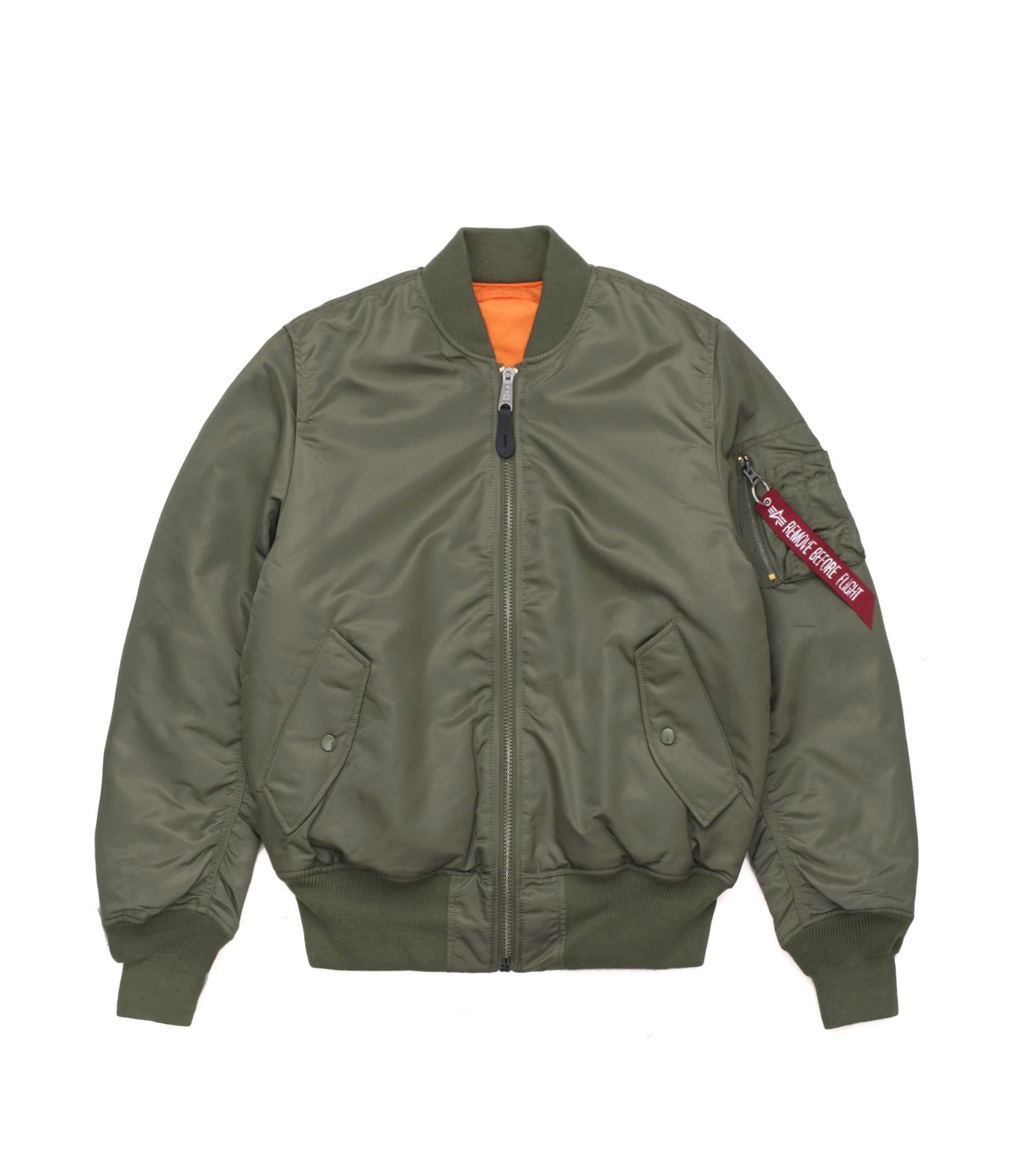 Shop Alpha Industries MA-1 Bomber Sage Green at itk online store