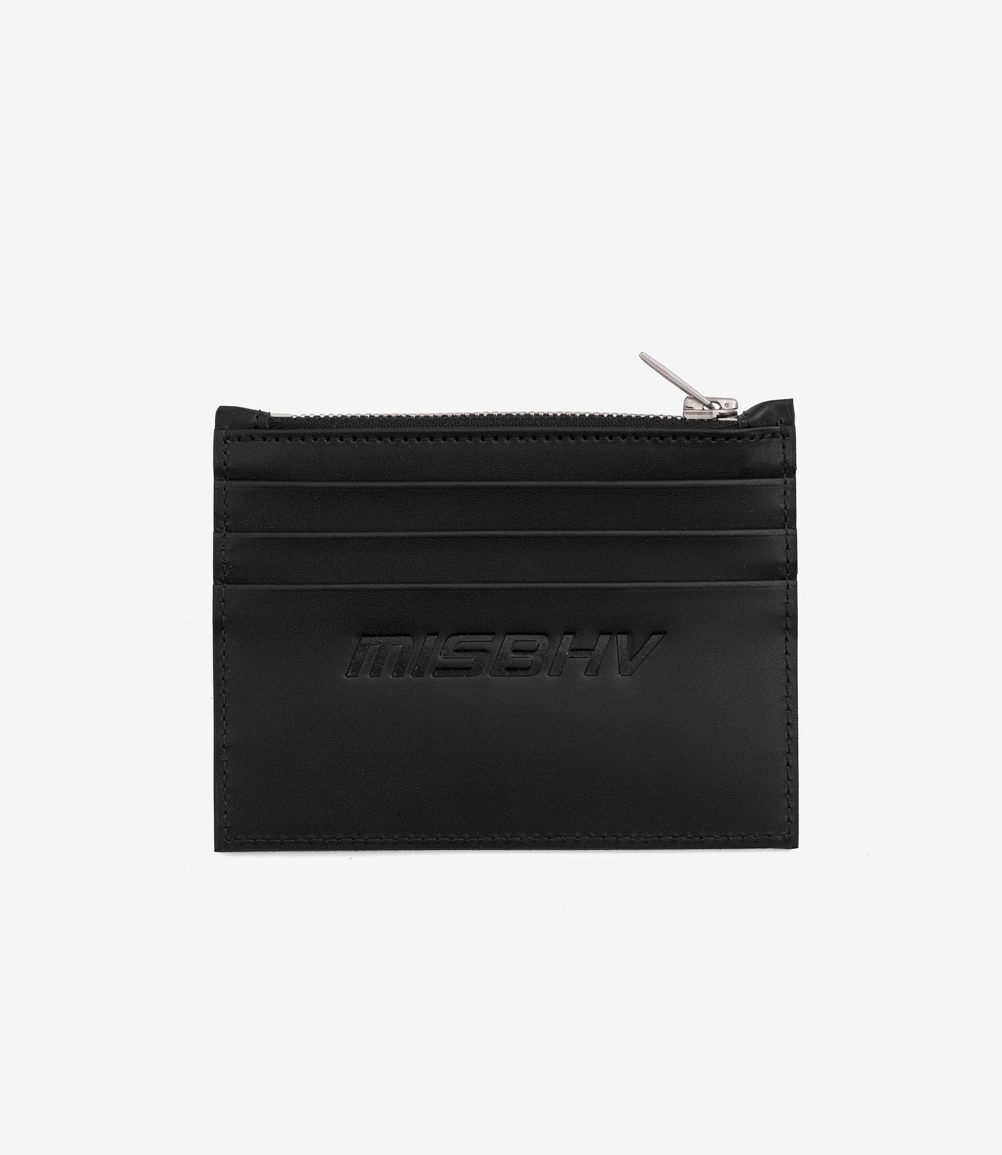MISBHV Embossed Wallet - Black