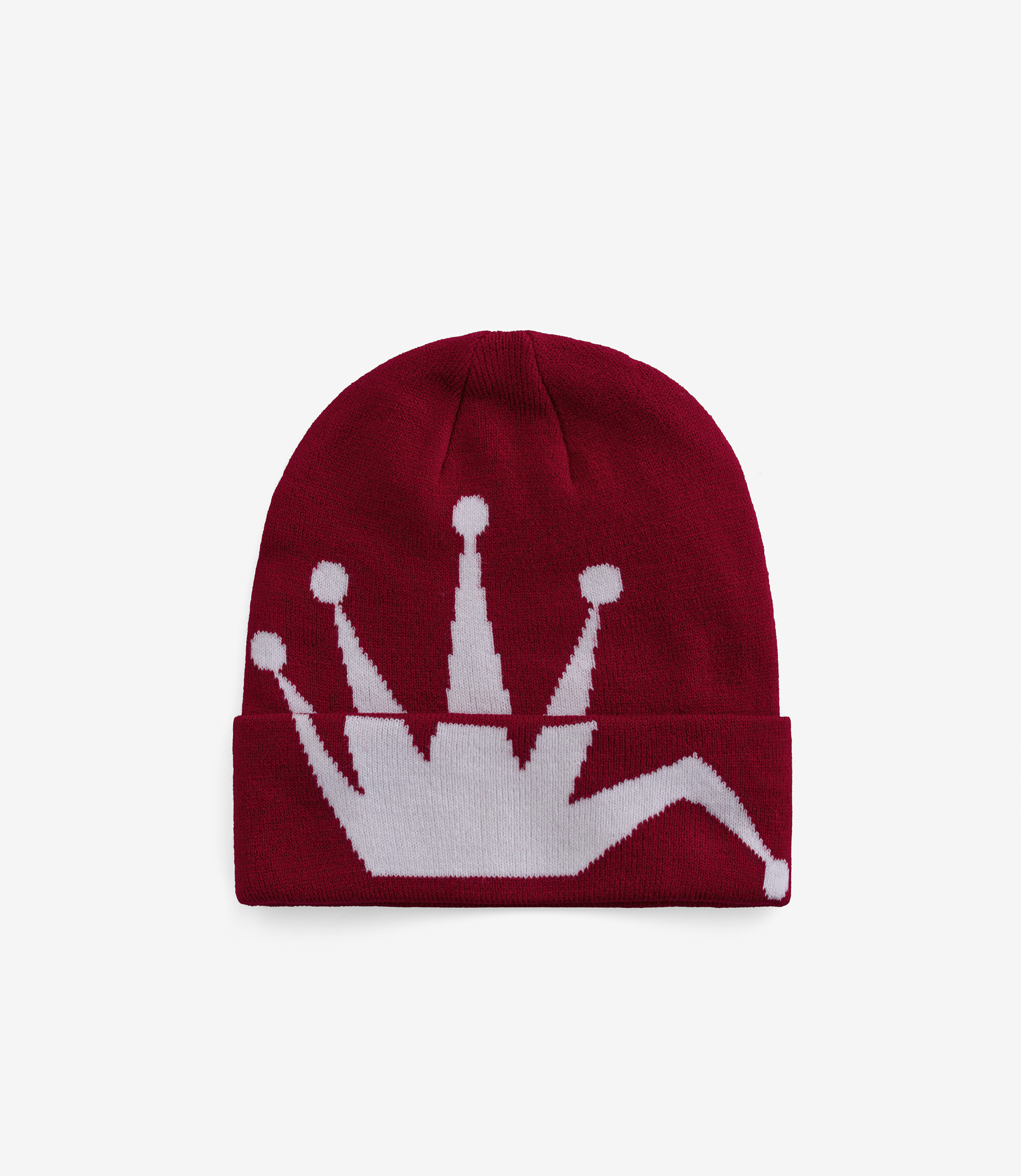 Stussy Crown Jacquard Cuff Beanie -Black