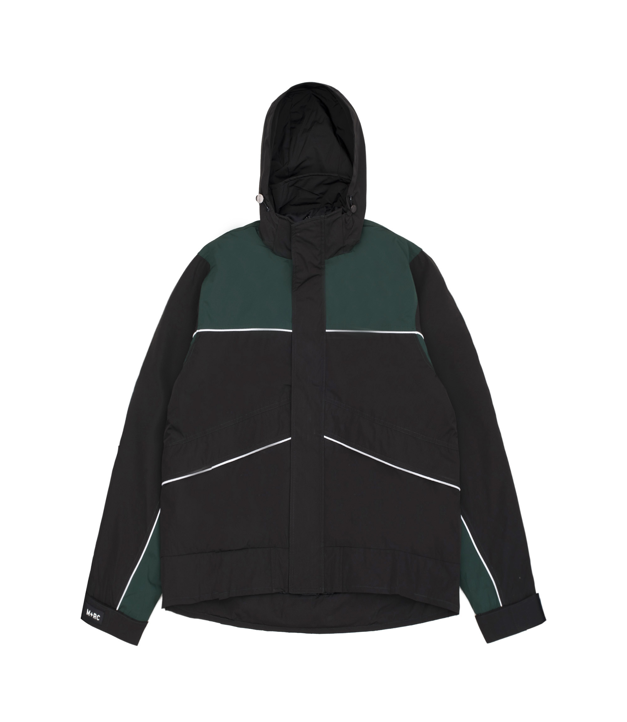 Shop M+RC Noir Ski Jacket Black/Green at itk online store