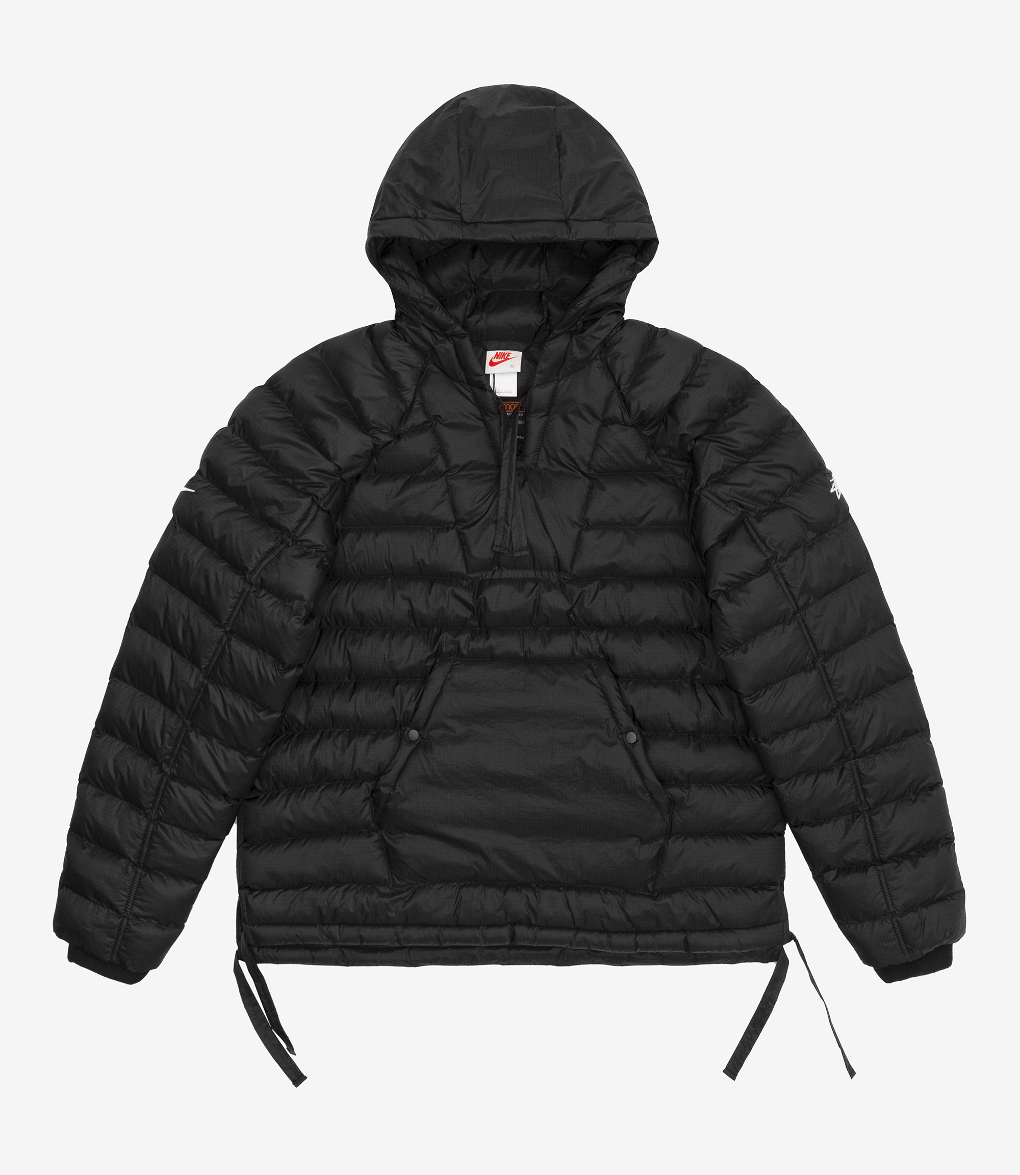 Shop Nike x Stussy Insulated Pullover Jacket Black at itk online store