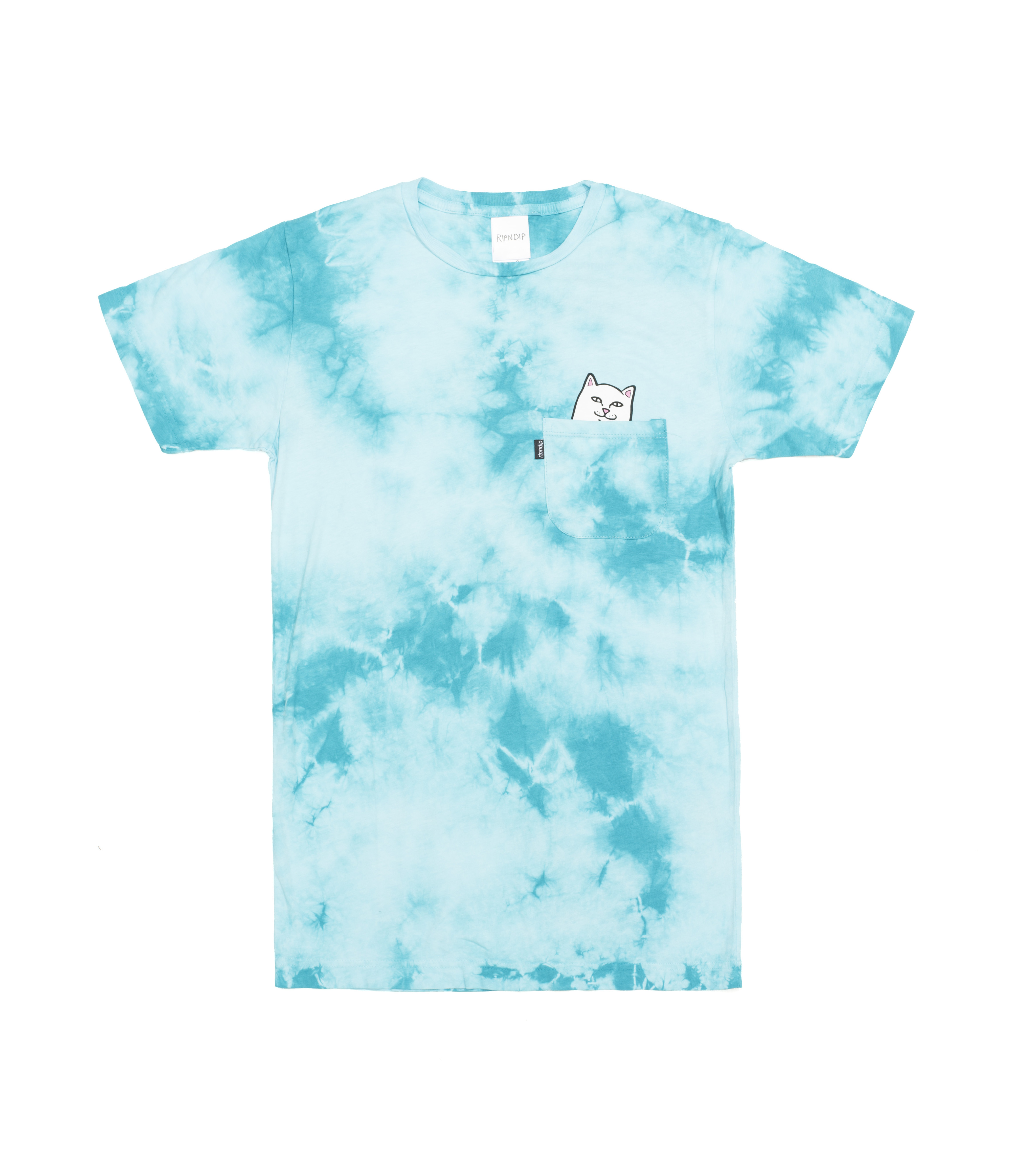T-shirt RIPNDIP Off My Wave Lord Nermal - Turquoise, Taille M, Neuf Sans étiquette