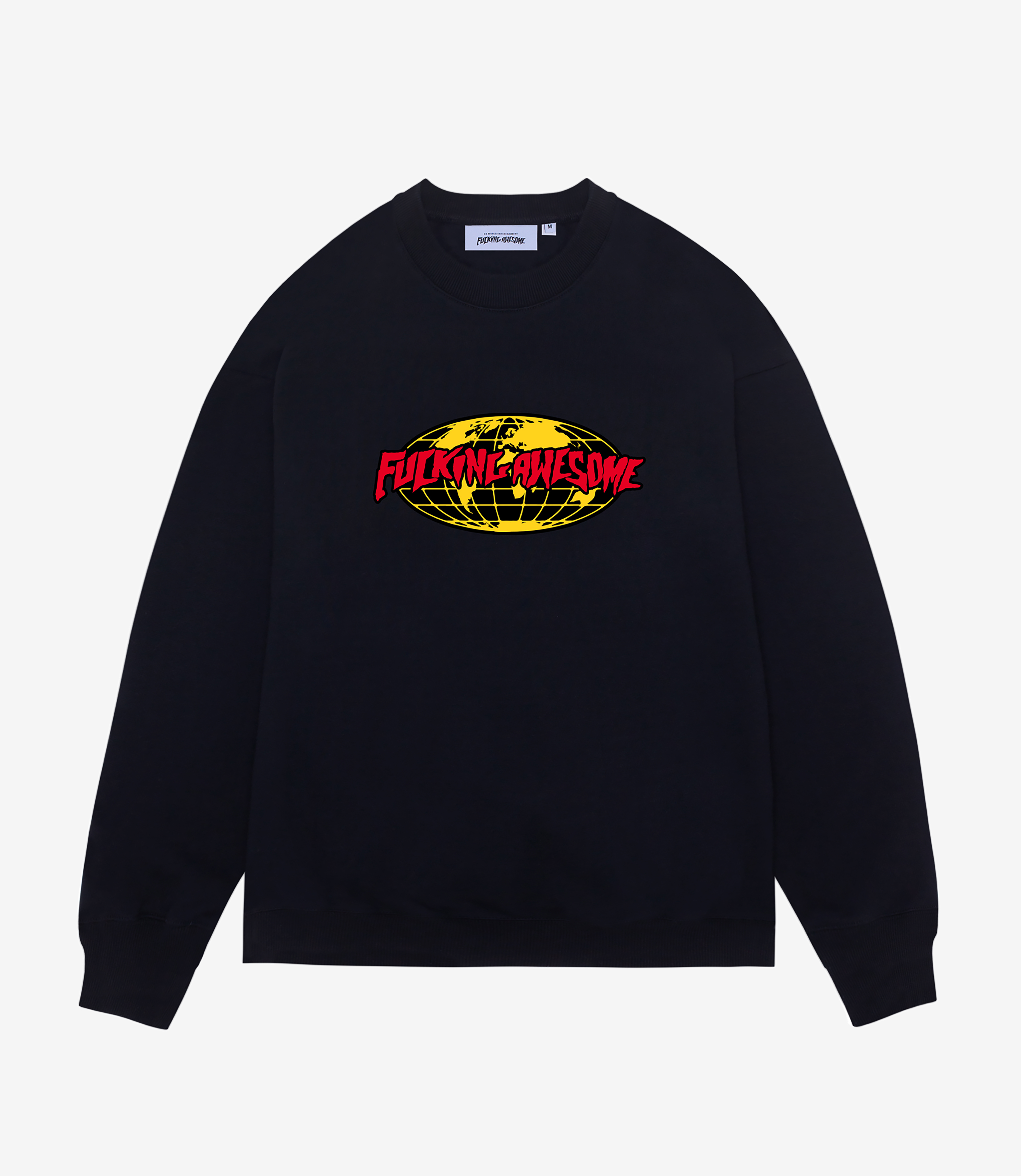 【FUCKING AWESOME】KO CREWNECK BLACK KO Crewneck – Fucking Awesome