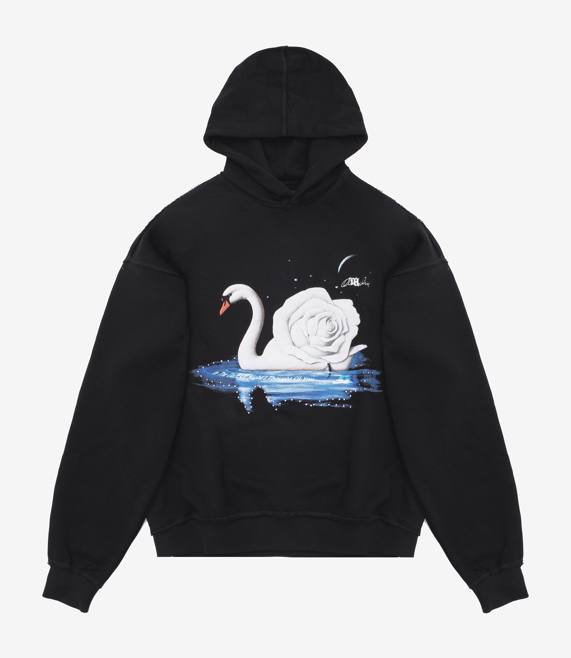 Shop MISBHV Night Swan Hoodie Black at itk online store