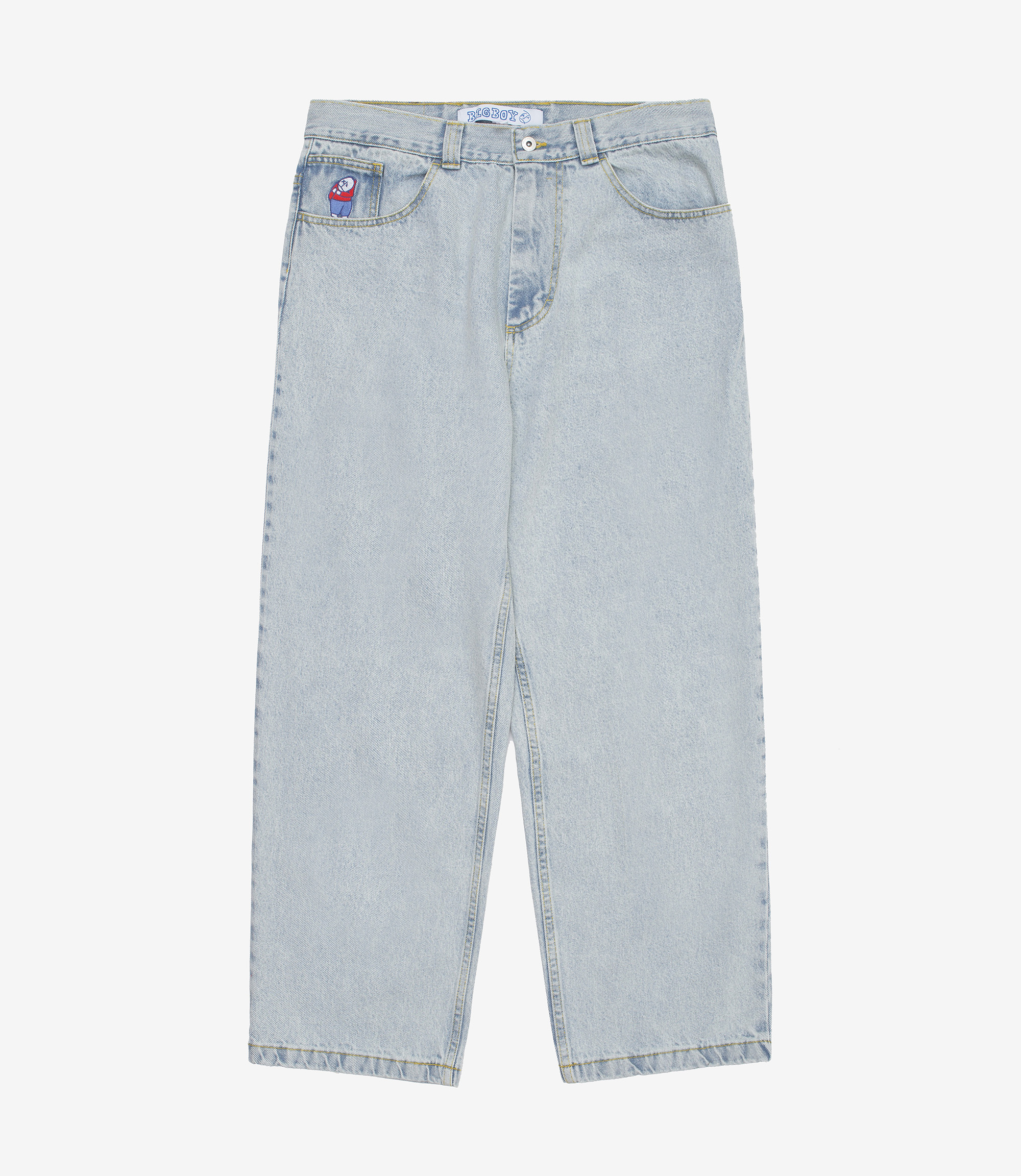 Shop Polar Skate Co Big Boy Jeans Light Blue at itk online store