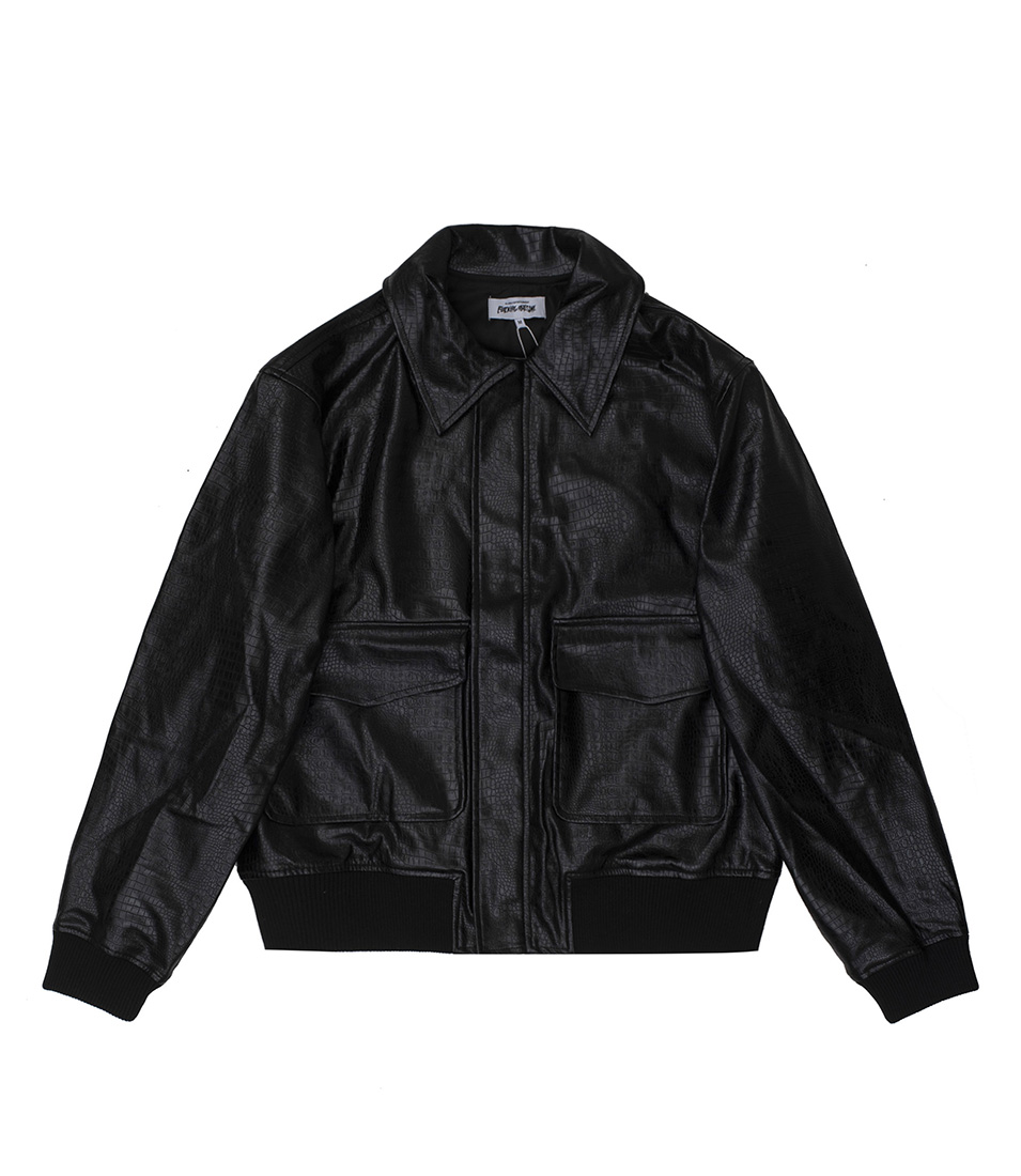 Shop Fucking Awesome Hollywood Flight Jacket Black at itk online store