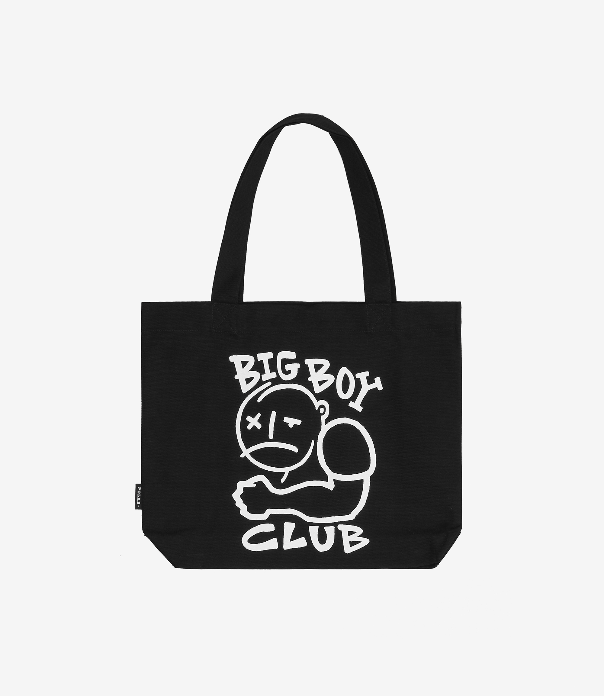 Shop Polar Skate Co Big Boy Club Tote Bag Black at itk