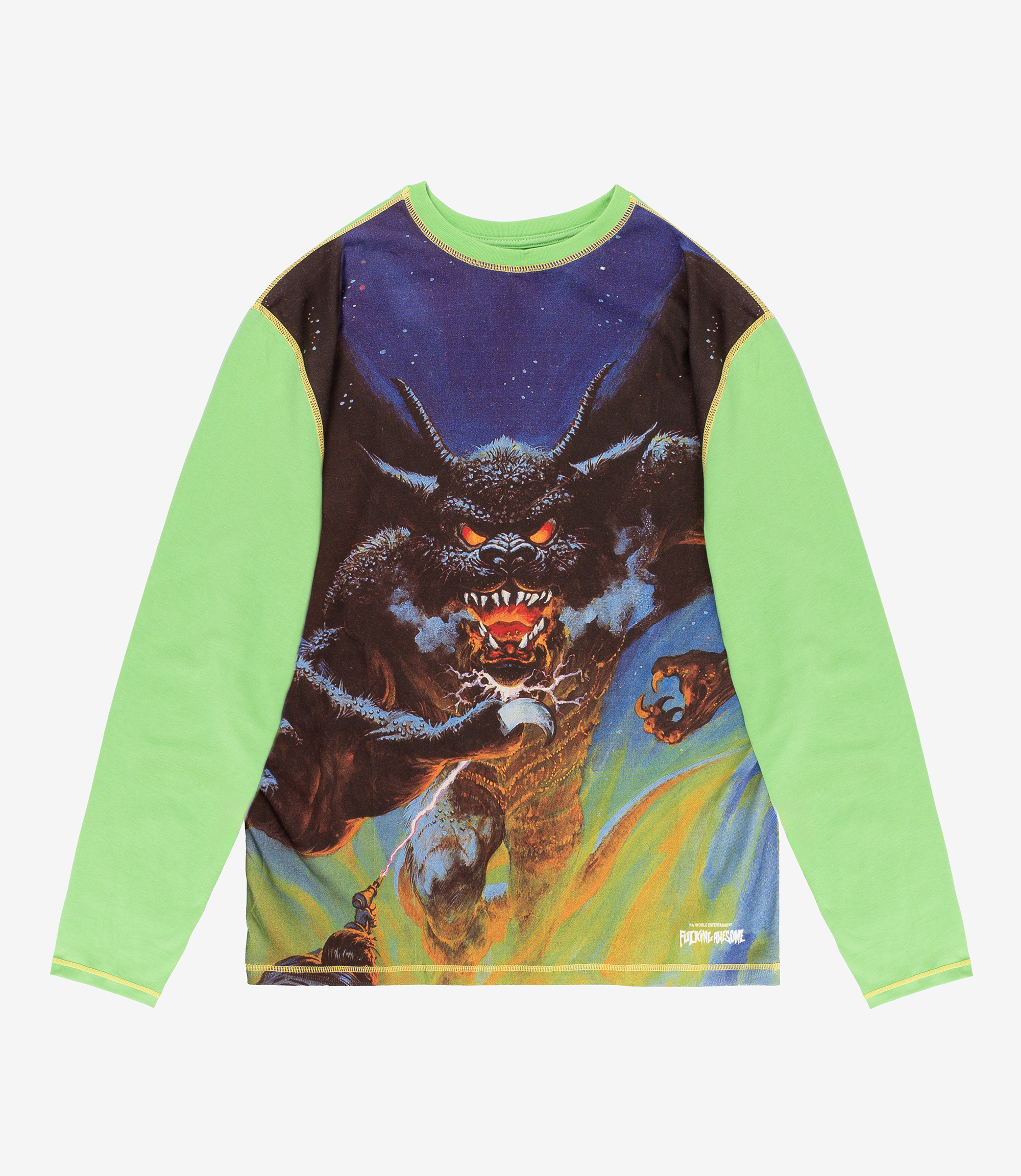 【FUCKING AWESOME】Fucking Awesome Cards LS Tee Fucking Awesome Cards L/S Tee - Pepper – Palm Isle Skateshop