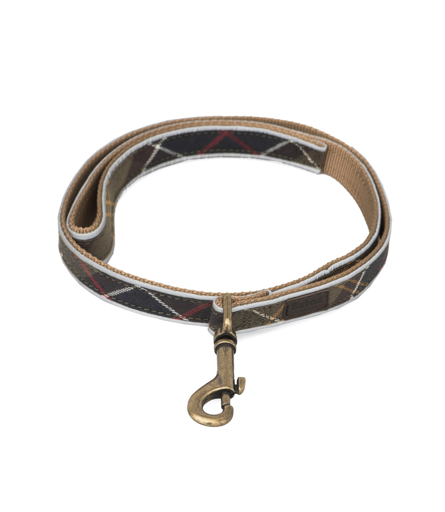 BARBOUR REFLECTIVE TARTAN DOG LEAD
