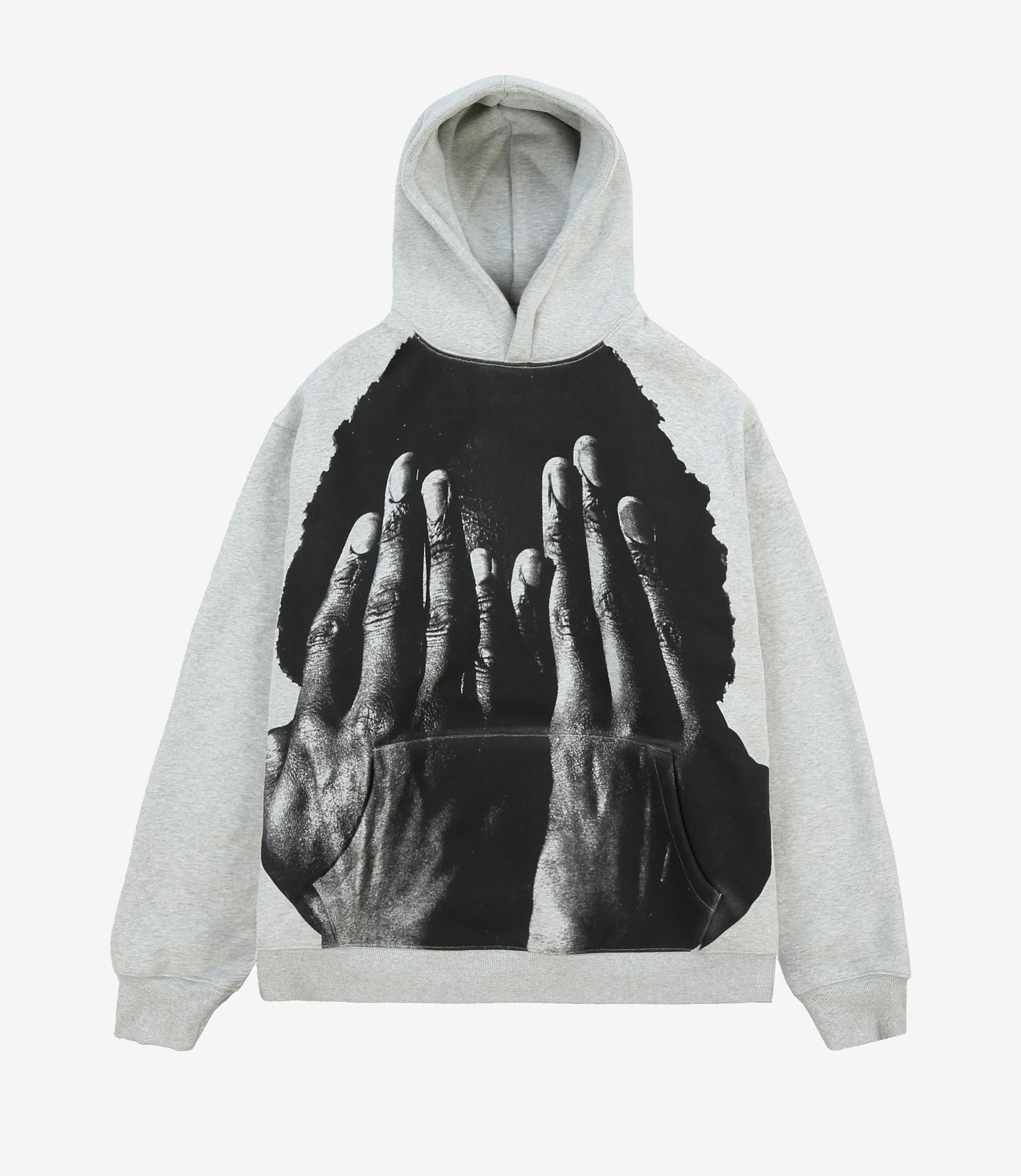 Shop Pleasures x Robert Mapplethorpe Alistair Hoodie Grey at itk