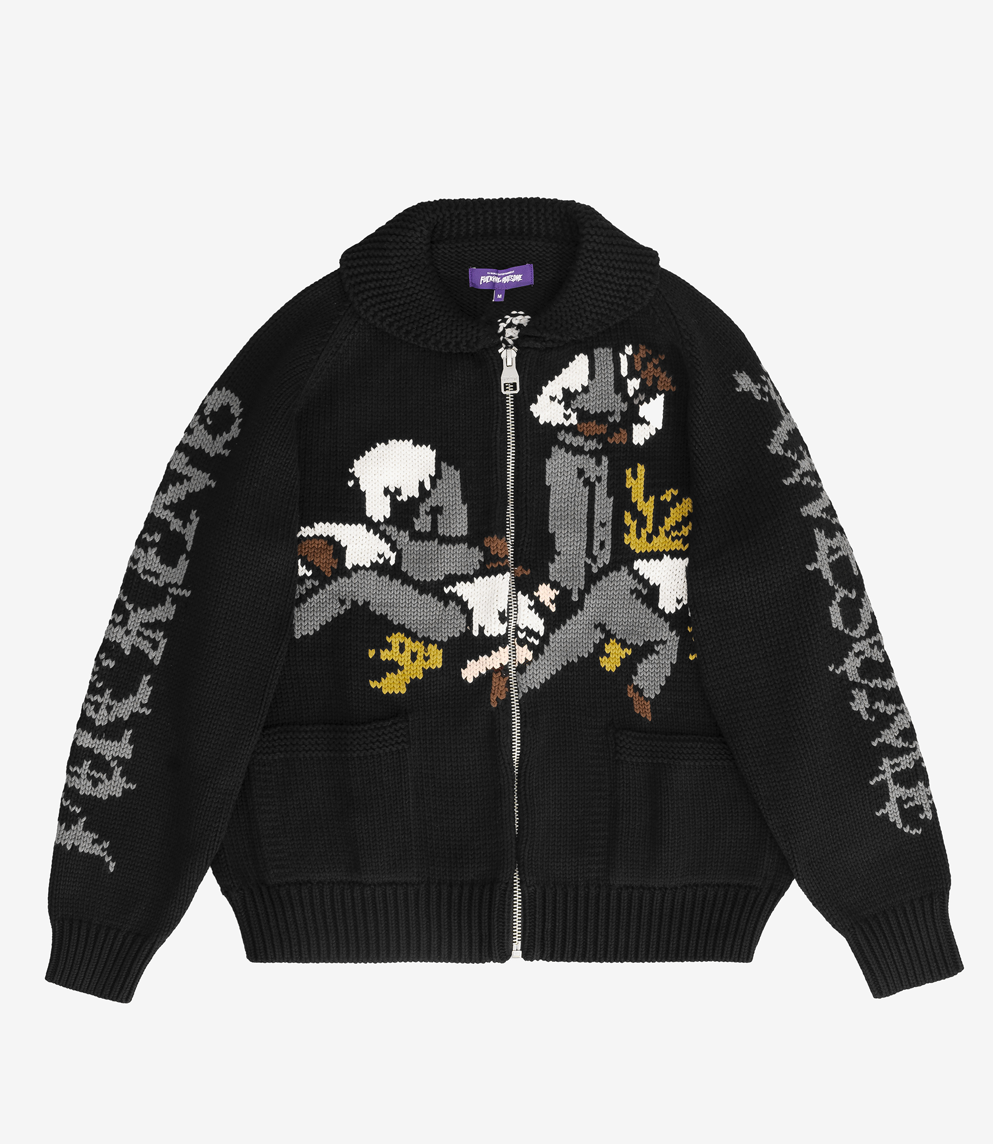 NAMACHEKO ナマチェコ リブニット 厚手 ブルー 【公式通販】