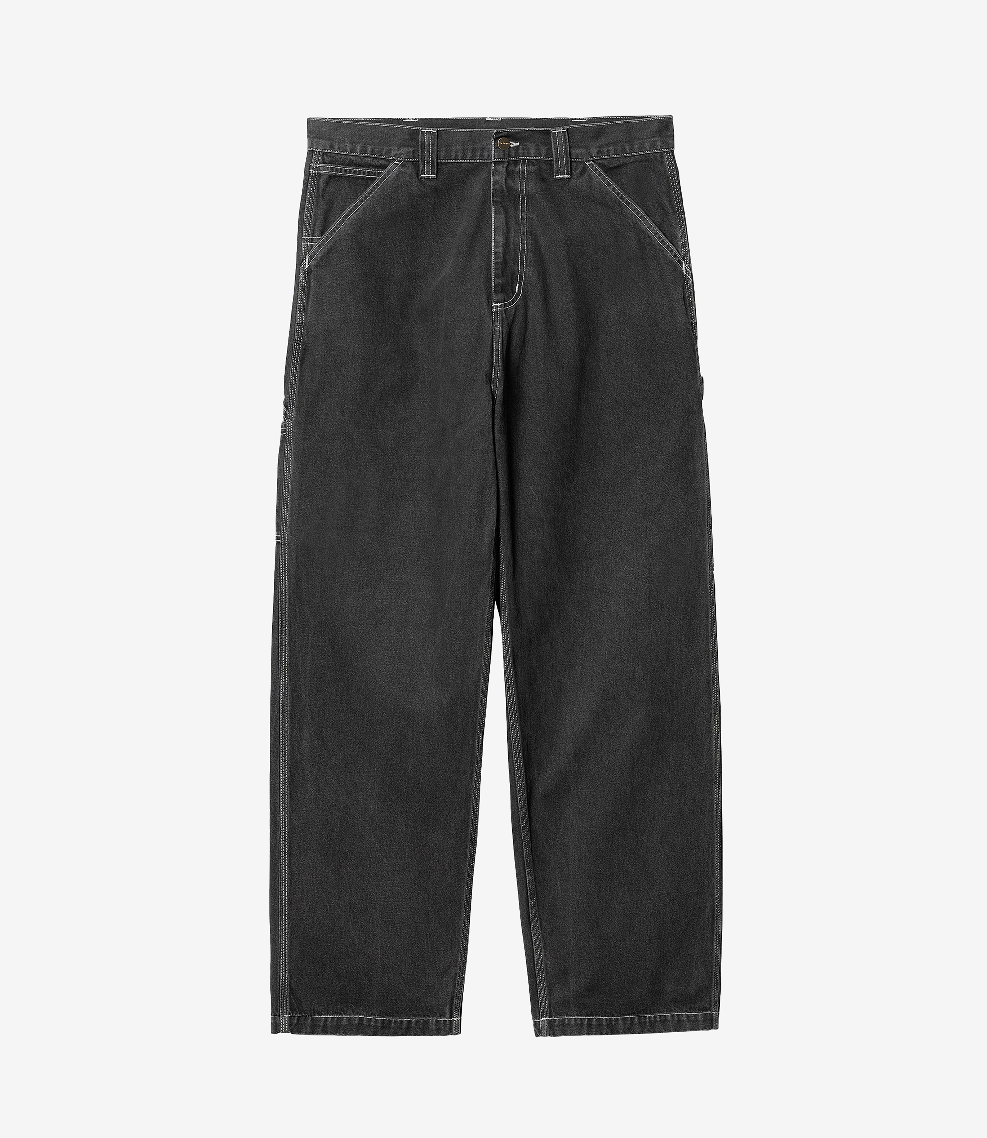 Shop Carhartt WIP OG Single Knee Pant Norco Denim Black One Wash at itk ...