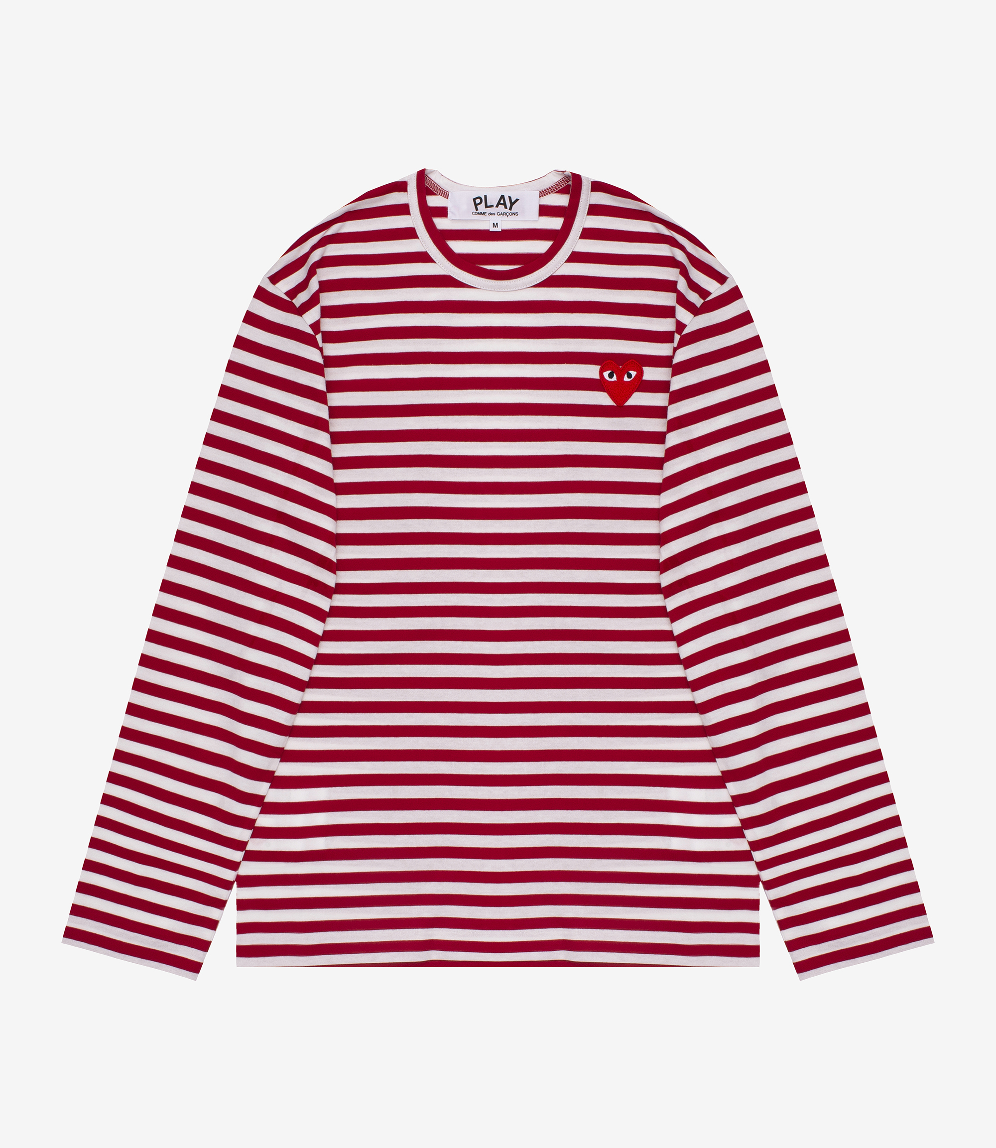 Comme des garcons striped shirt short sleeve best sale