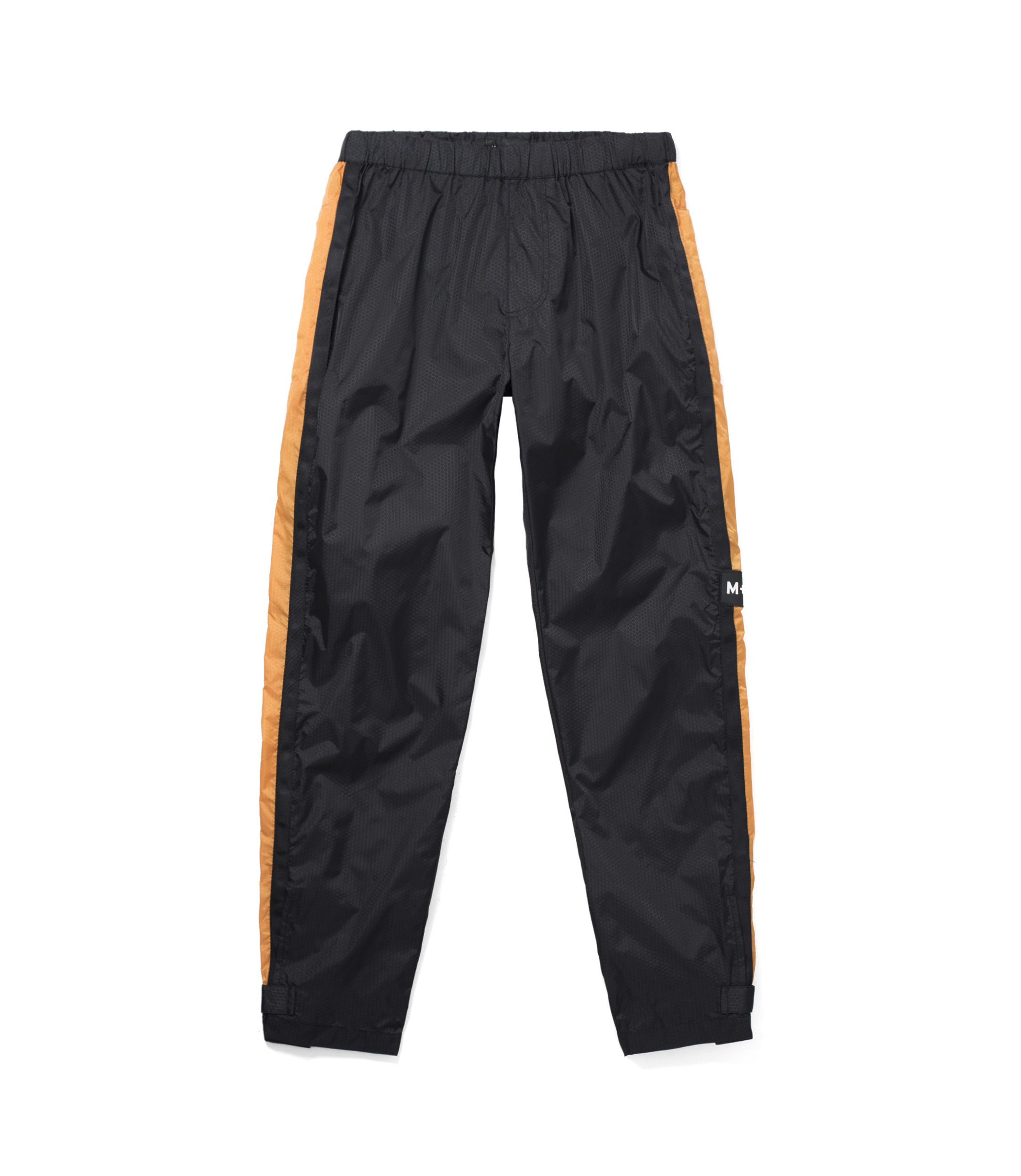 Shop M+RC Noir Plug Track Pant Black/Orange at itk online store