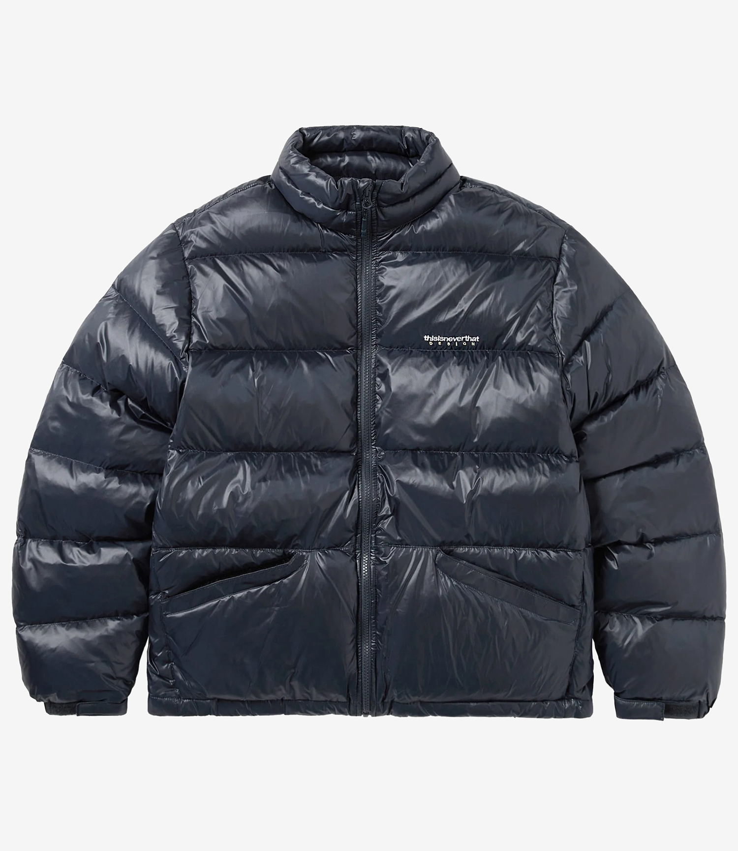 ジャケット・アウター THISISNEVERTHAT PUFFER DOWN JACKET Shop Thisisneverthat DSN Down Puffer Jacket Navy at itk
