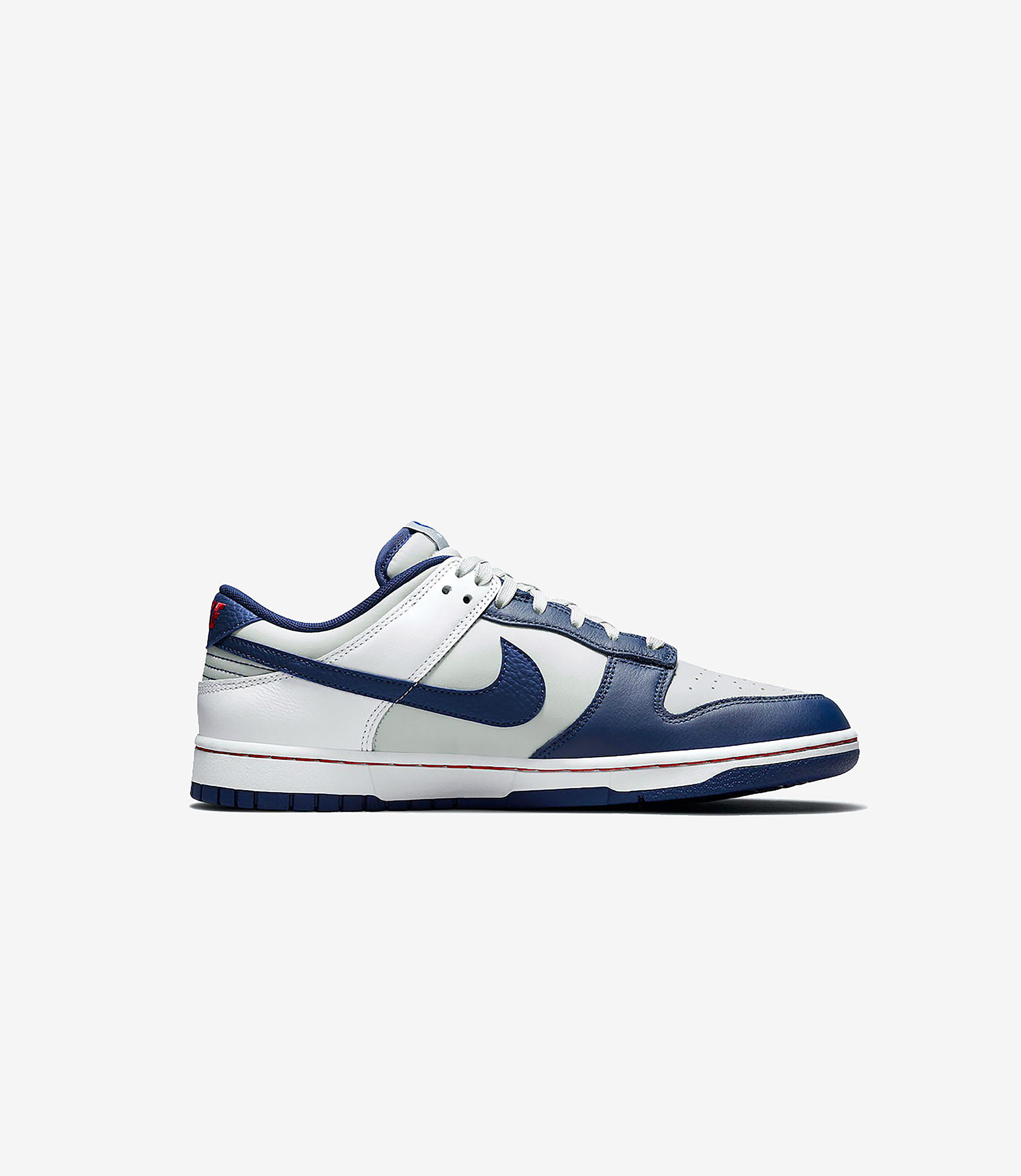 Shop Nike Dunk Low EMB 'NBA 75th Anniversary Brooklyn Nets' Grey