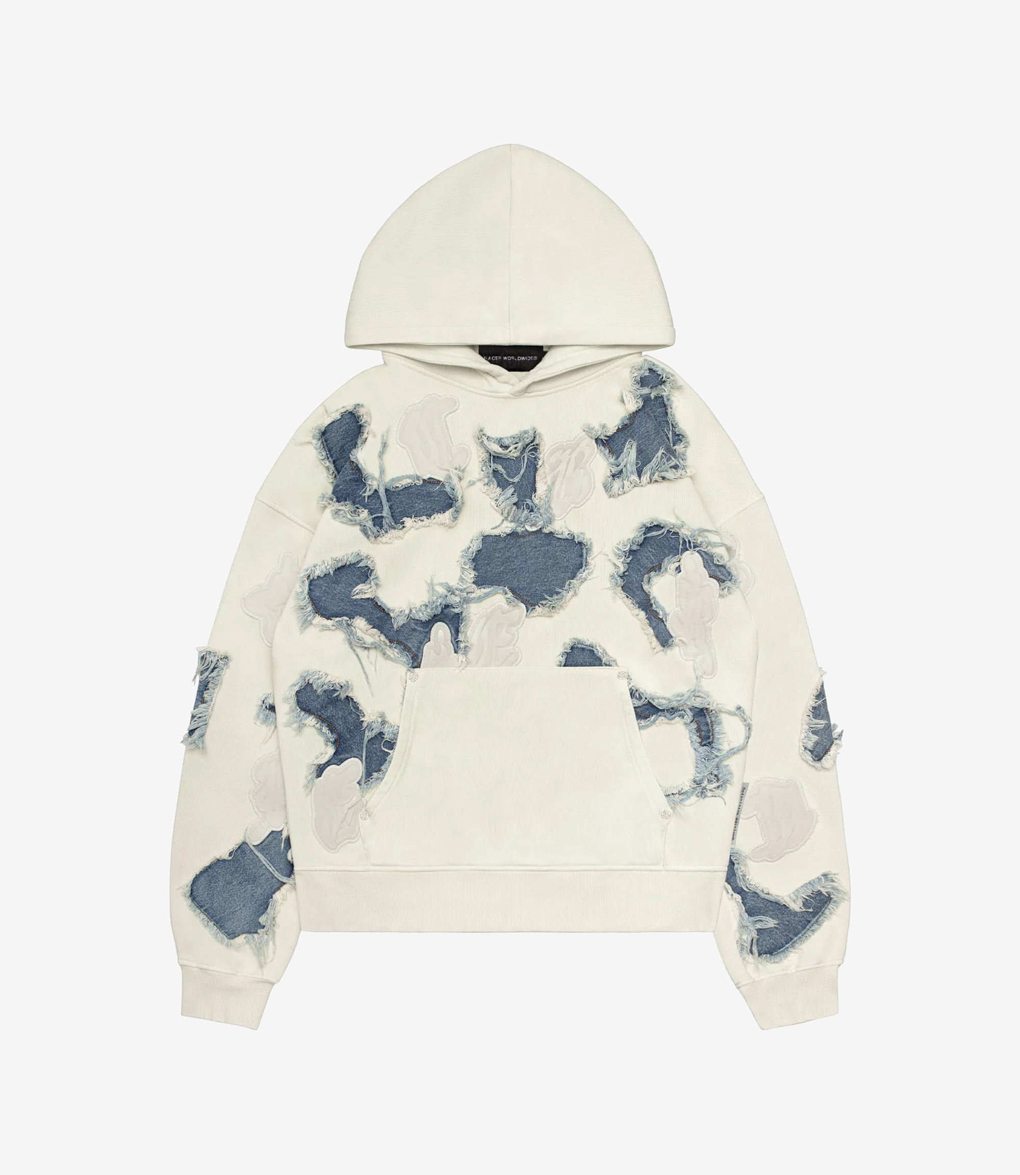 Shop Racer Worldwide Definitive Patch Hoodie White at itk online store