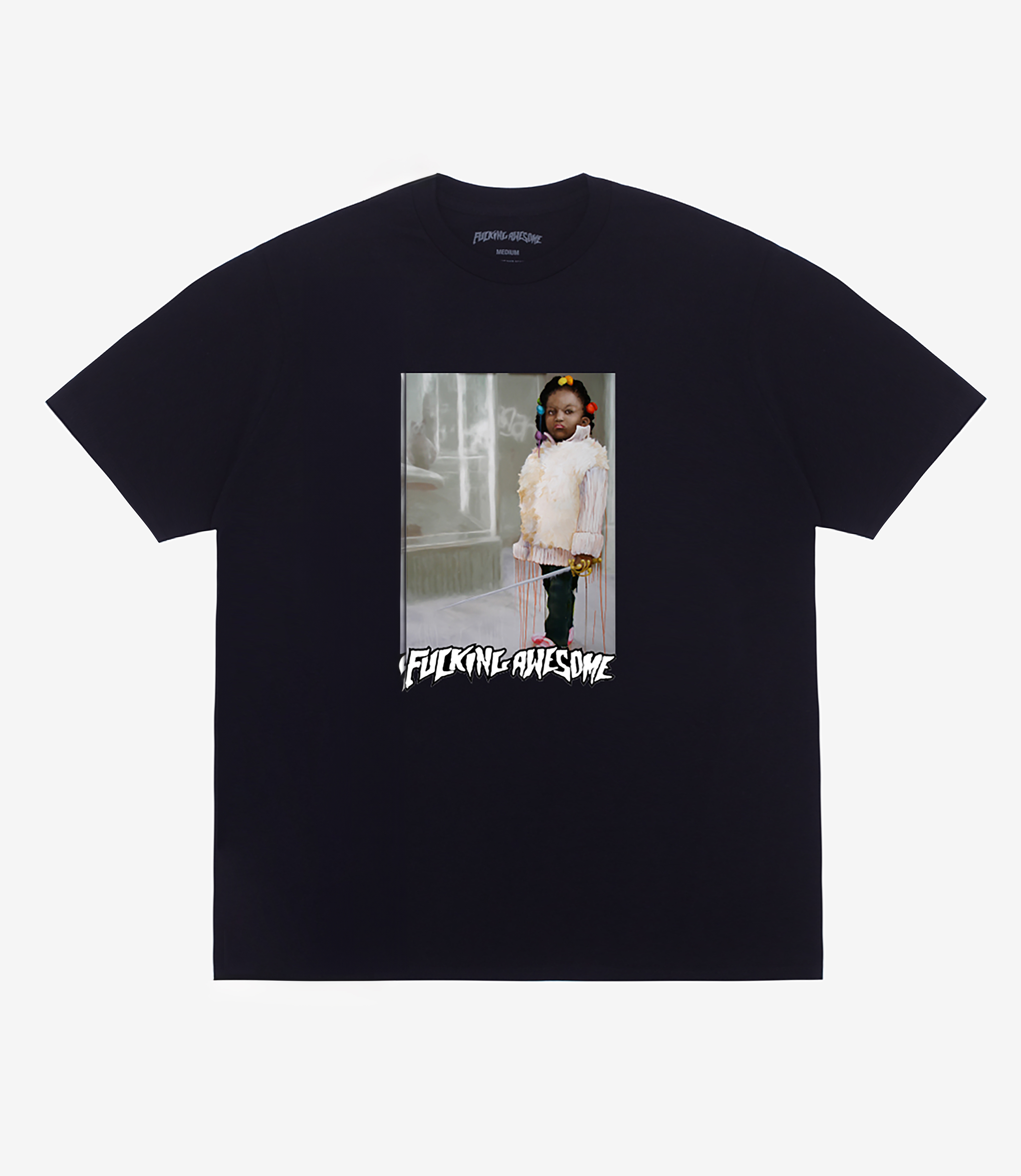 【FUCKING AWESOME】Fucking Awesome The Guardians Tee Shop Fucking Awesome The Guardian Tee Black at itk online store