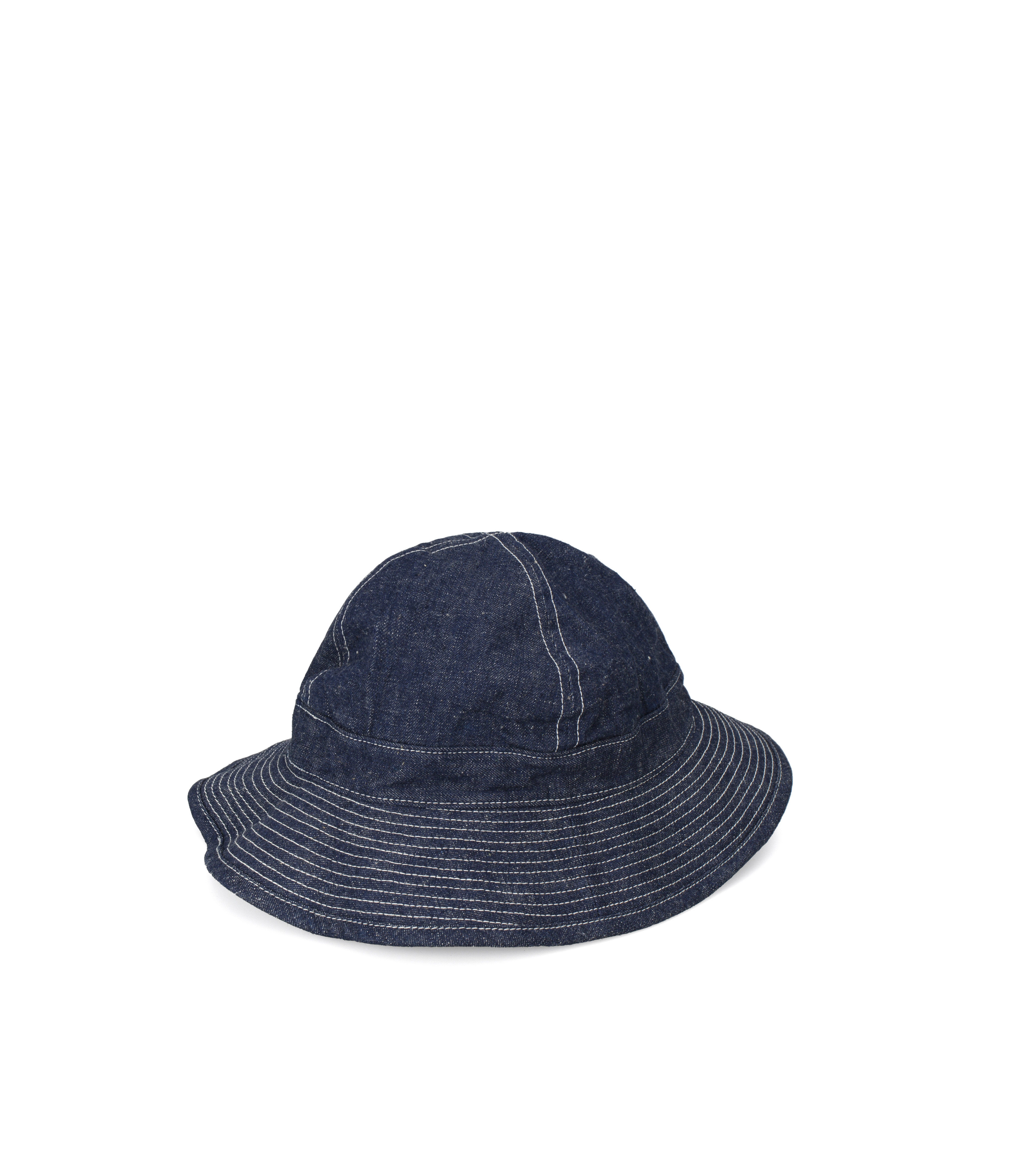 Shop orSlow US Navy Bucket Hat Denim at itk online store