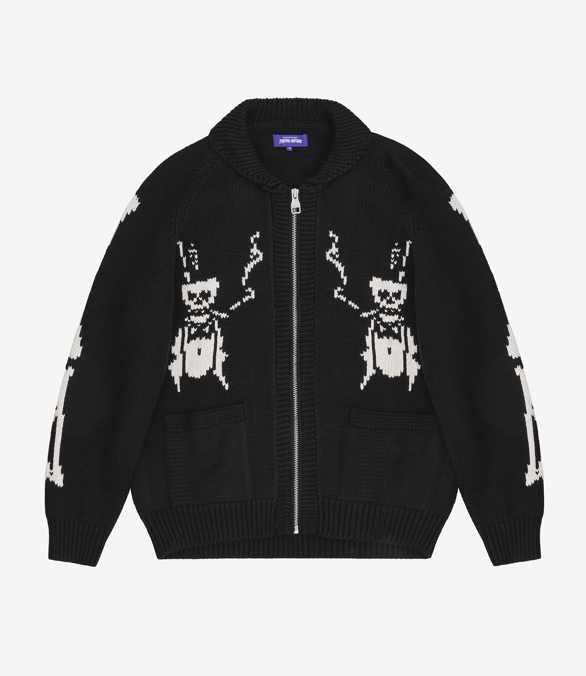 カーディガン Fucking Awesome Cowichan Cardigan 894fd6c60a265742f617048125c9a7