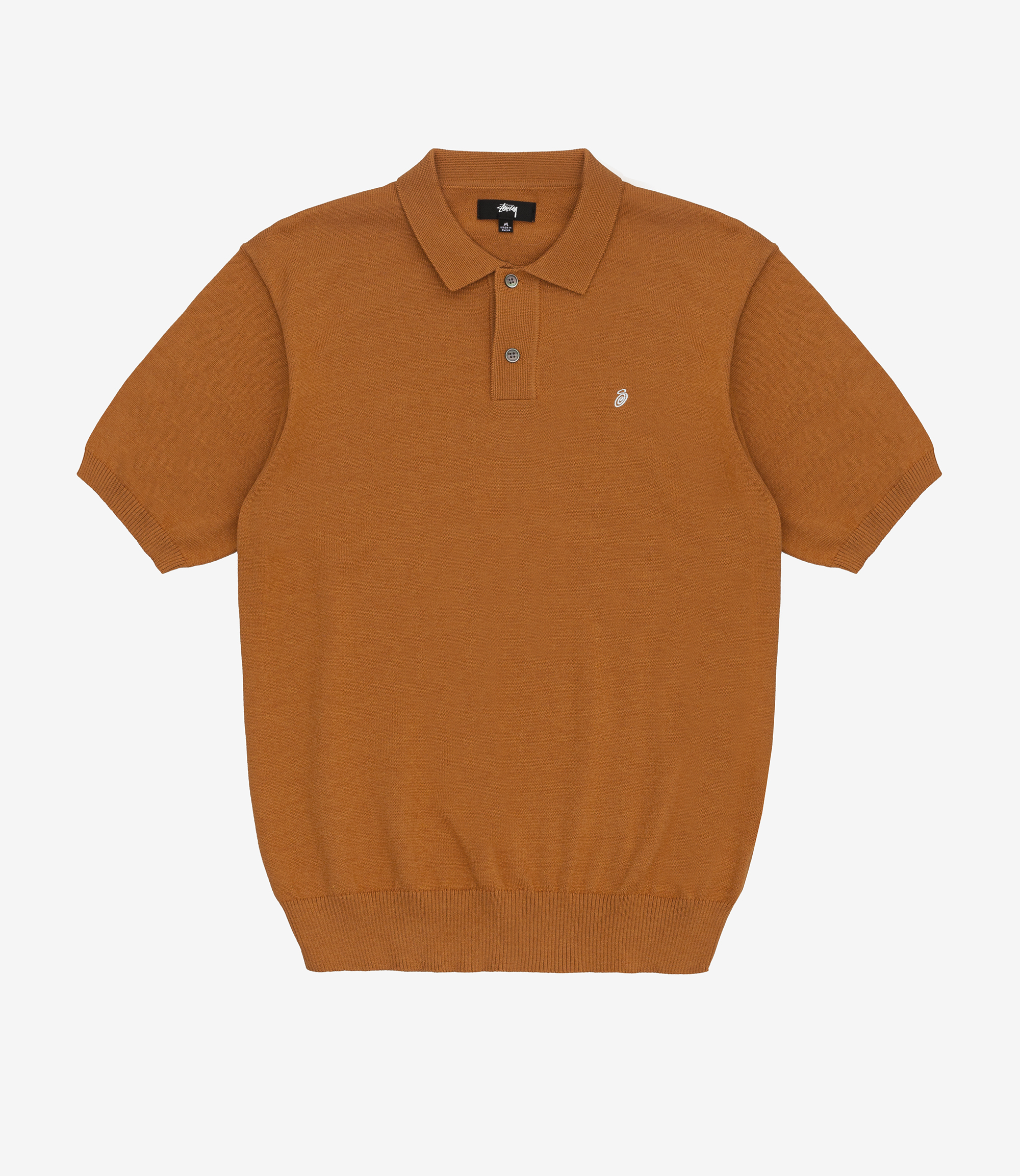 トップス Stussy Classic SS Polo Sweater 22ss Classic S/S Polo Sweater – Premier