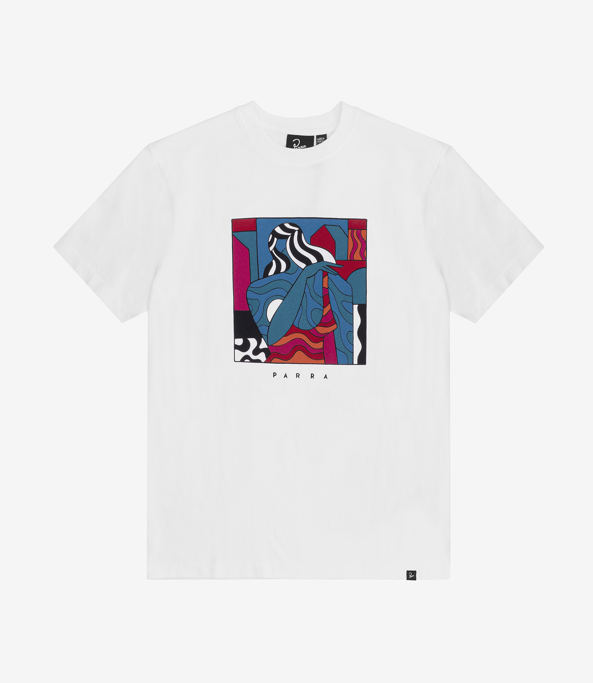 Shop by Parra The Farmhouse T-shirt White at itk online store