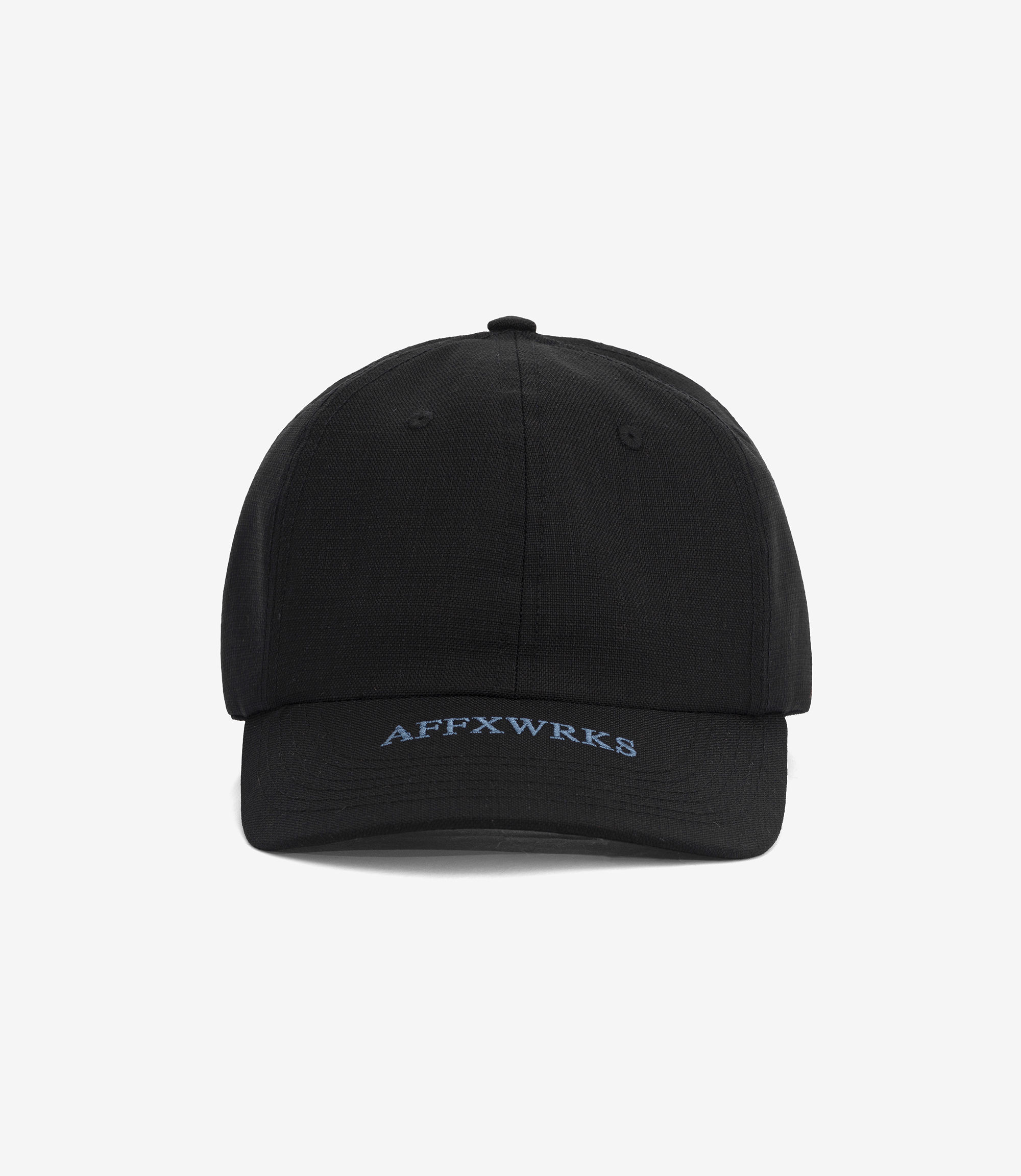 Shop Affxwrks Brim Logo Cap Cordura Ripstop Black at itk online store