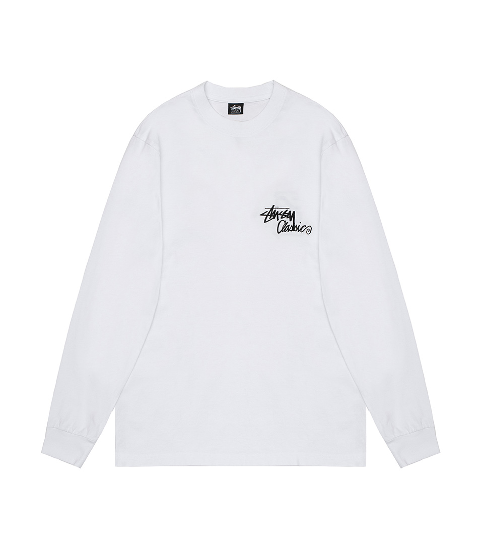 Ls go. Stussy лонгслив полосатый. Лонгслив Stussy белый. Белый Лонг Stussy. Nike x Stussy лонгслив.