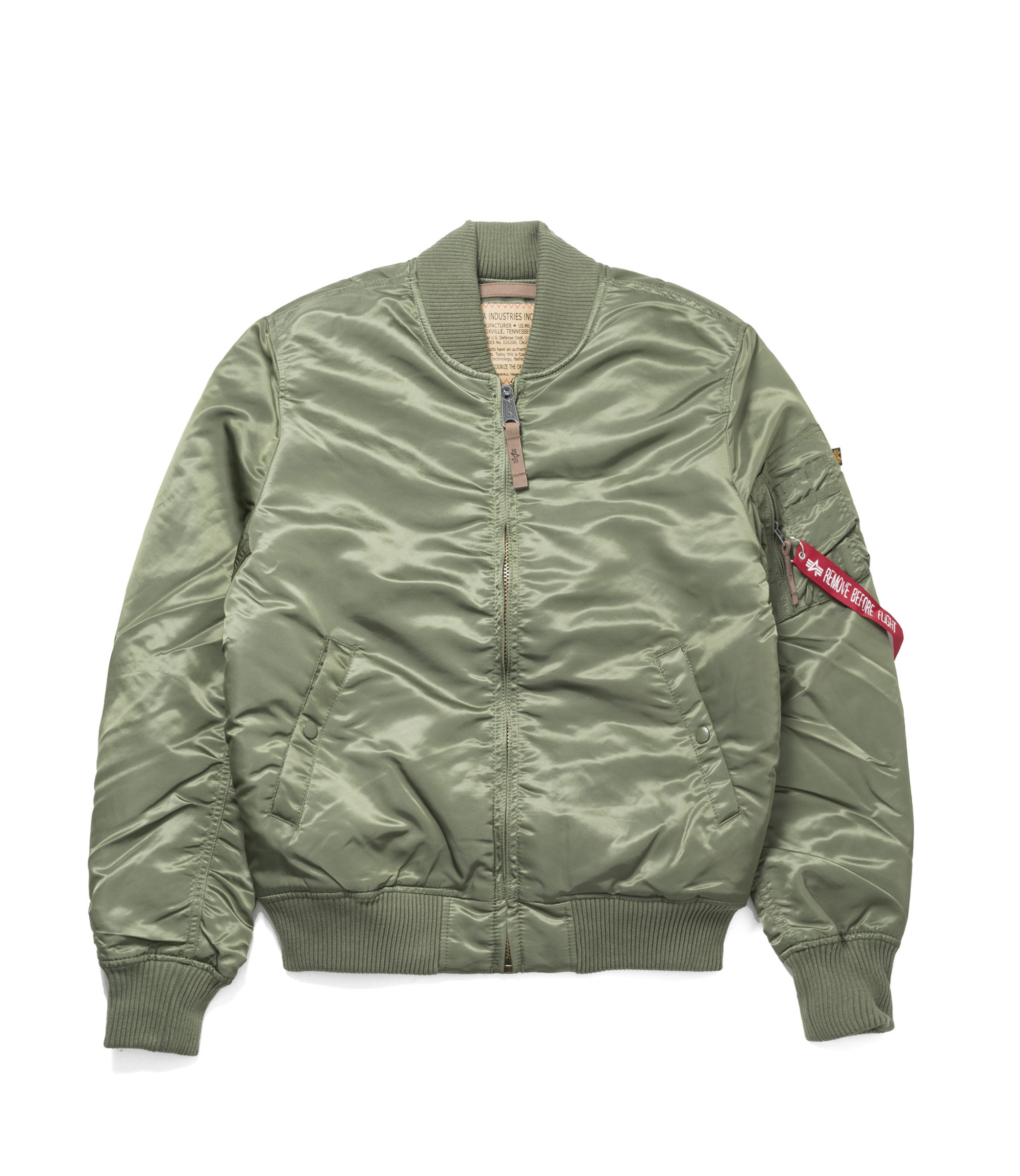 Shop Alpha Industries MA-1 Bomber VF 59 Sage Green at itk online store