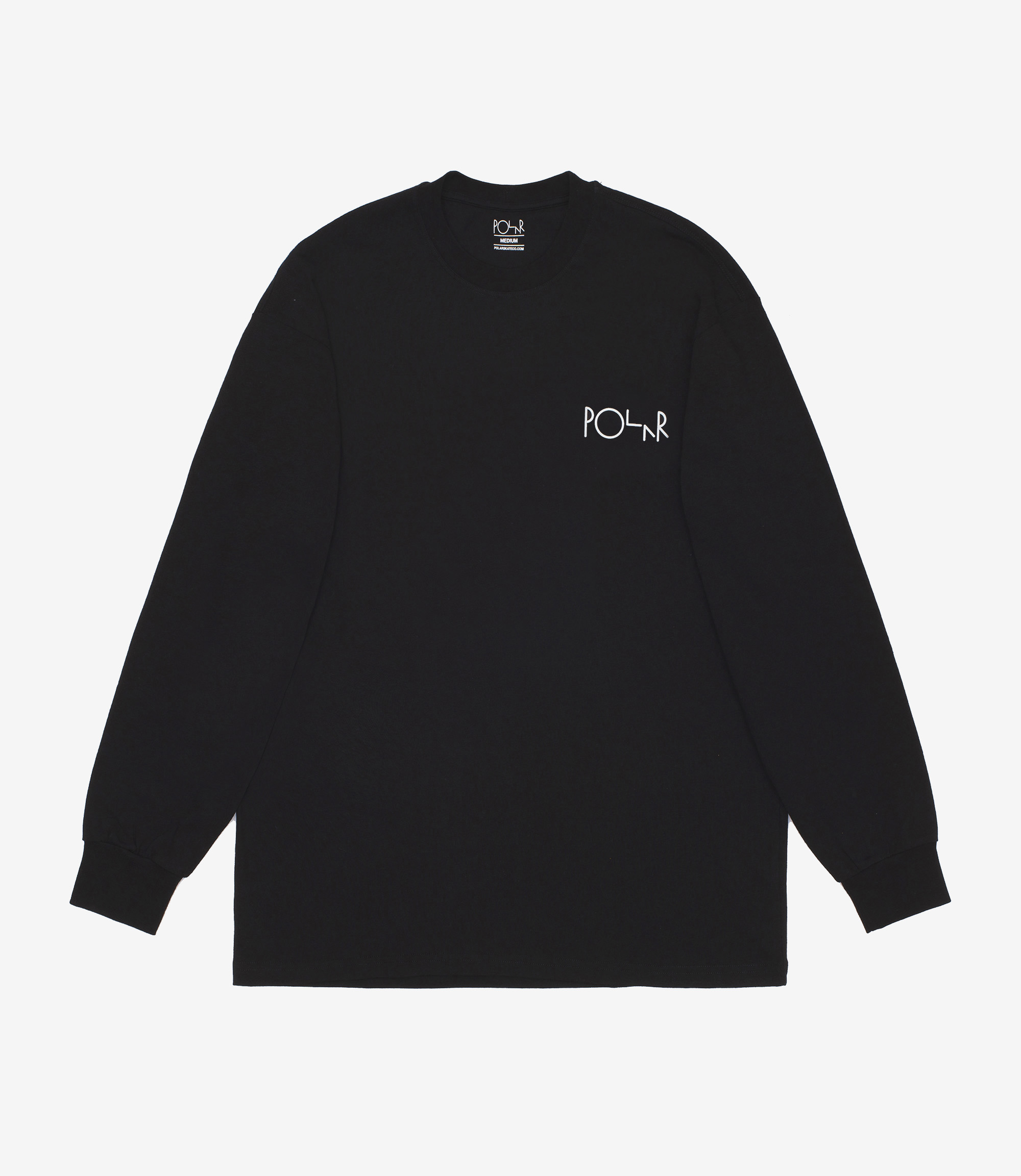 Shop Polar Skate Co ACAB Fill Logo Longsleeve Black at itk