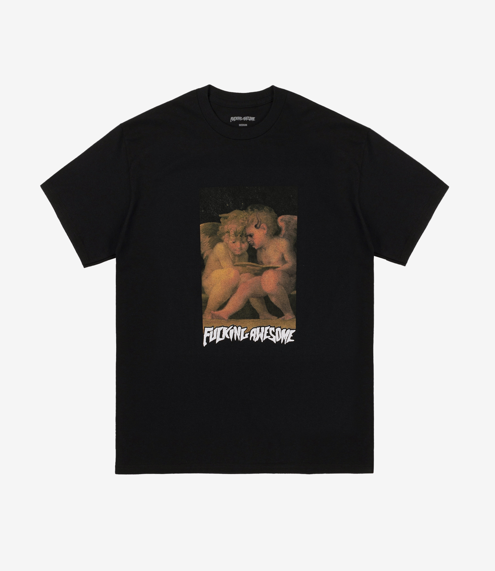 FUCKING AWESOME Tシャツ M angel & demon 95e3c1802624c006c3de3824e851cc