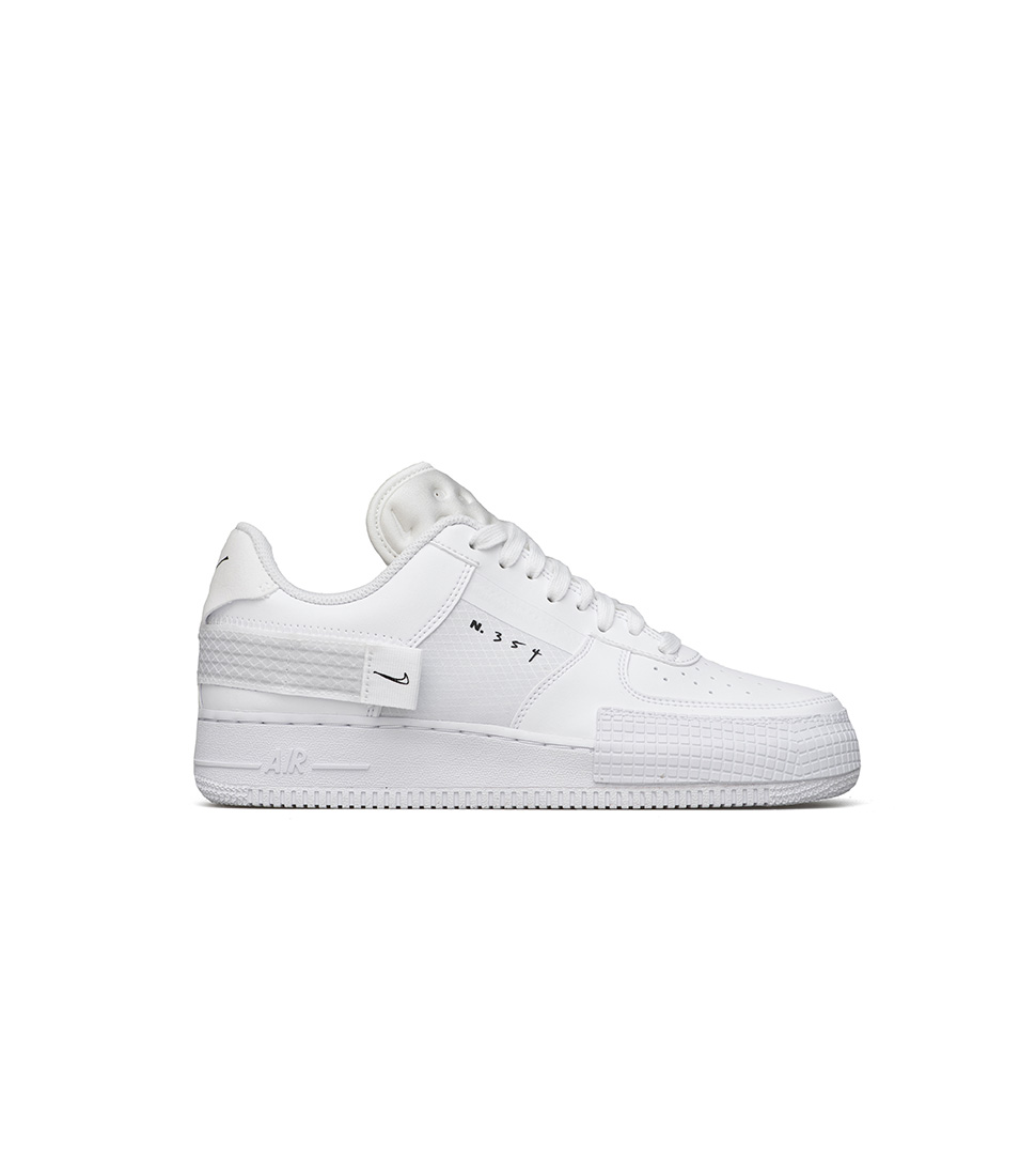 nike air force 1 type white