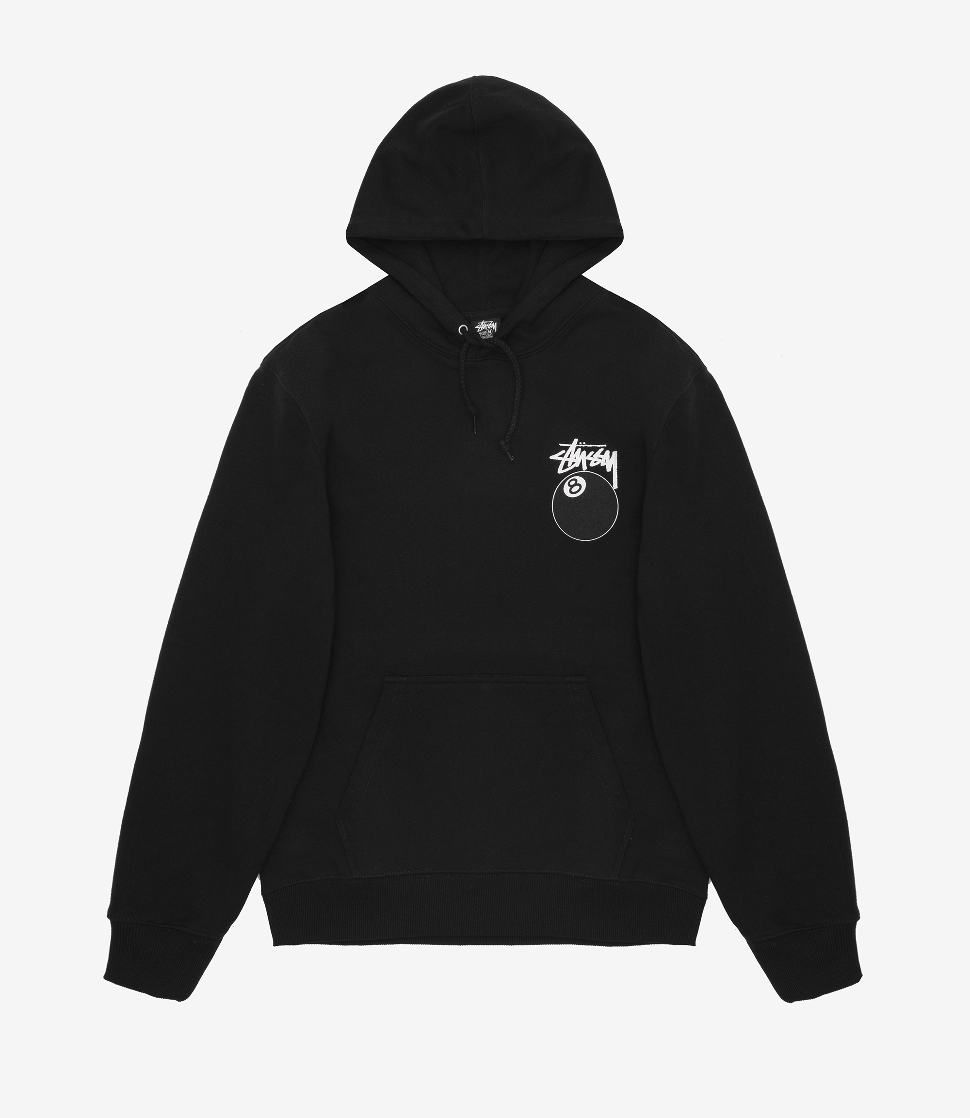 Shop Stussy 8 Ball Hood Black at itk online store