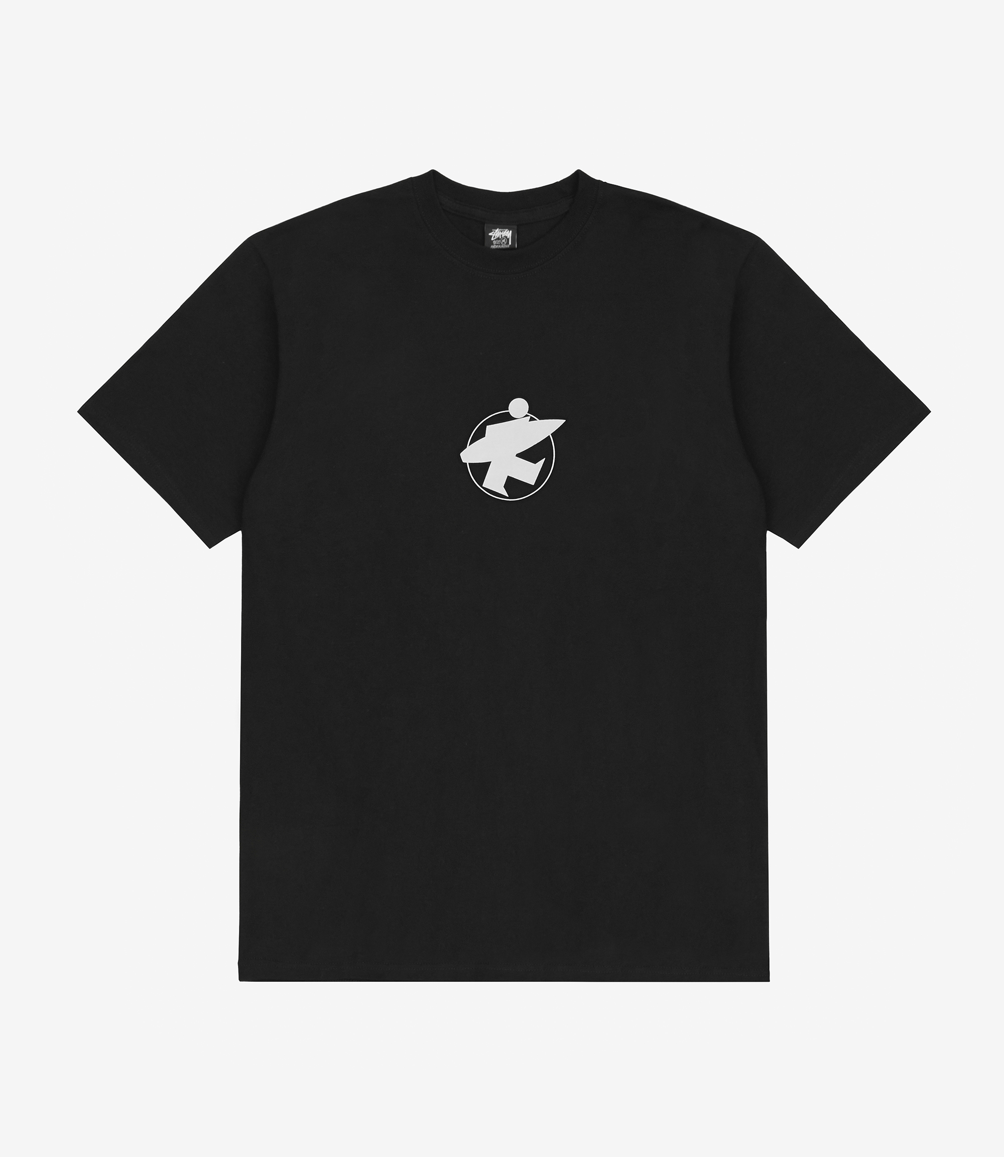 Shop Stussy Surf Stock Tee Black at itk online store